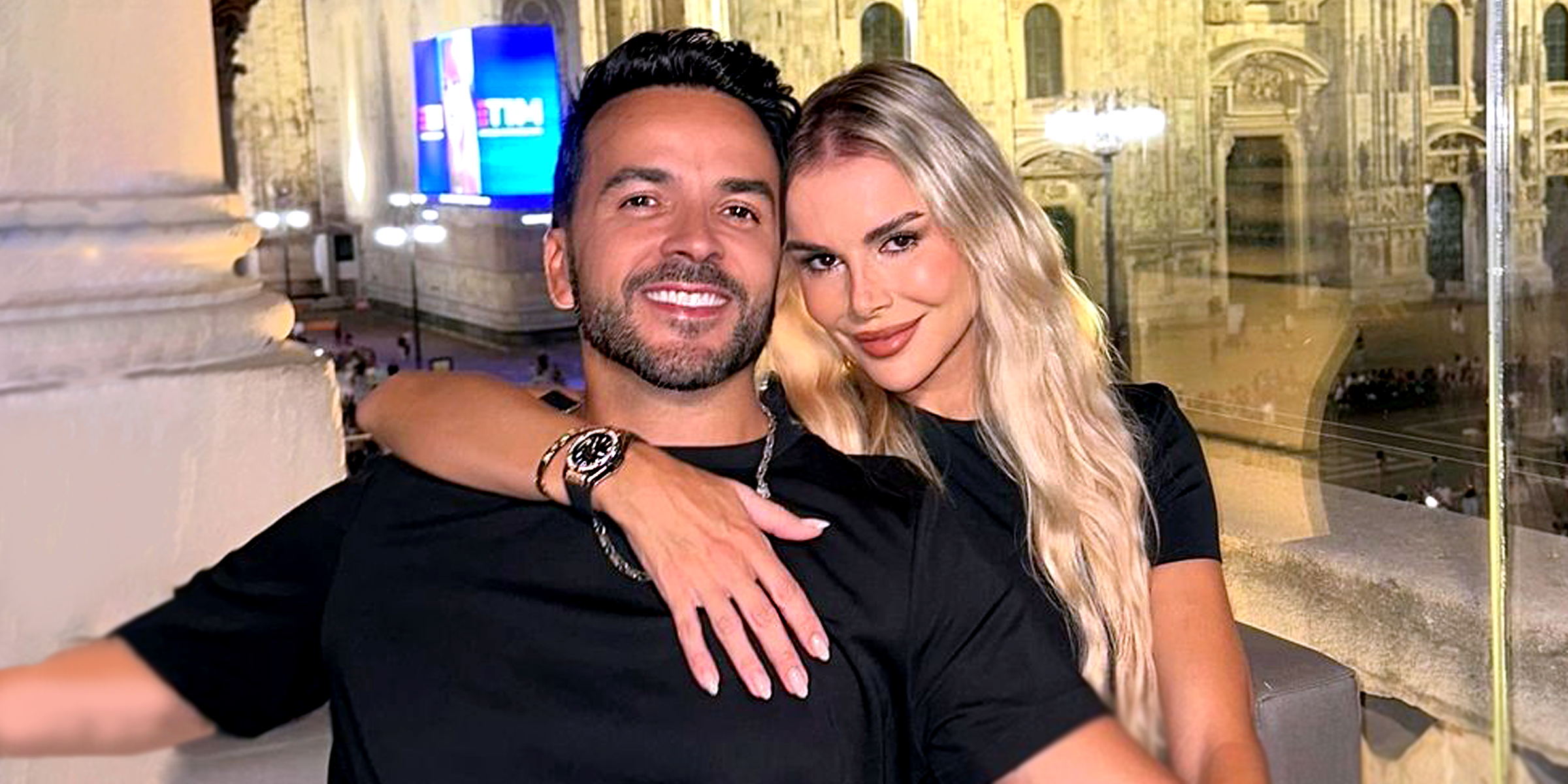 Luis Fonsi y Águeda López | Fuente: instagram.com/aguedalopez