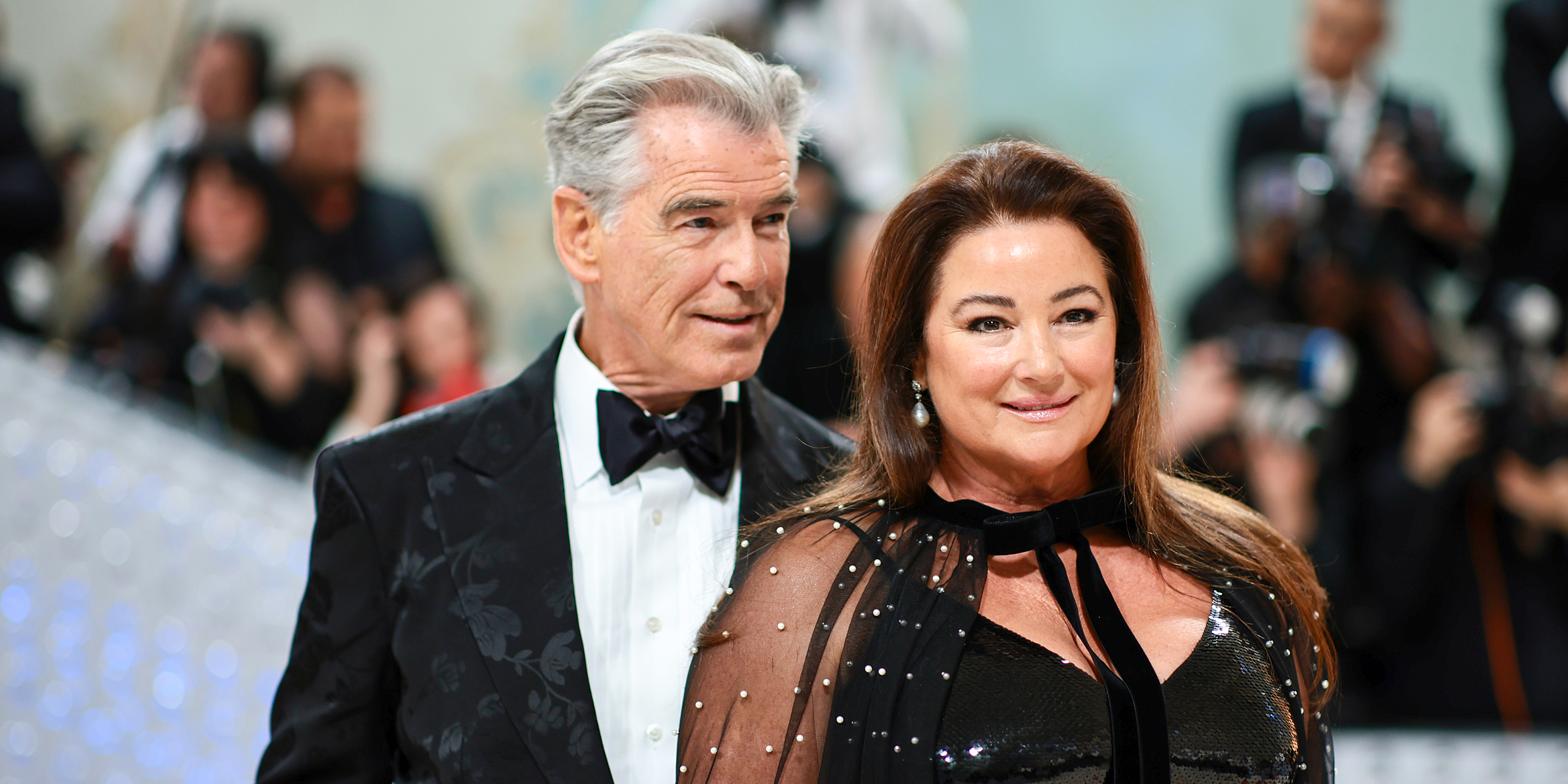 Pierce Brosnan y Keely Shaye Brosnan | Foto: Getty Images