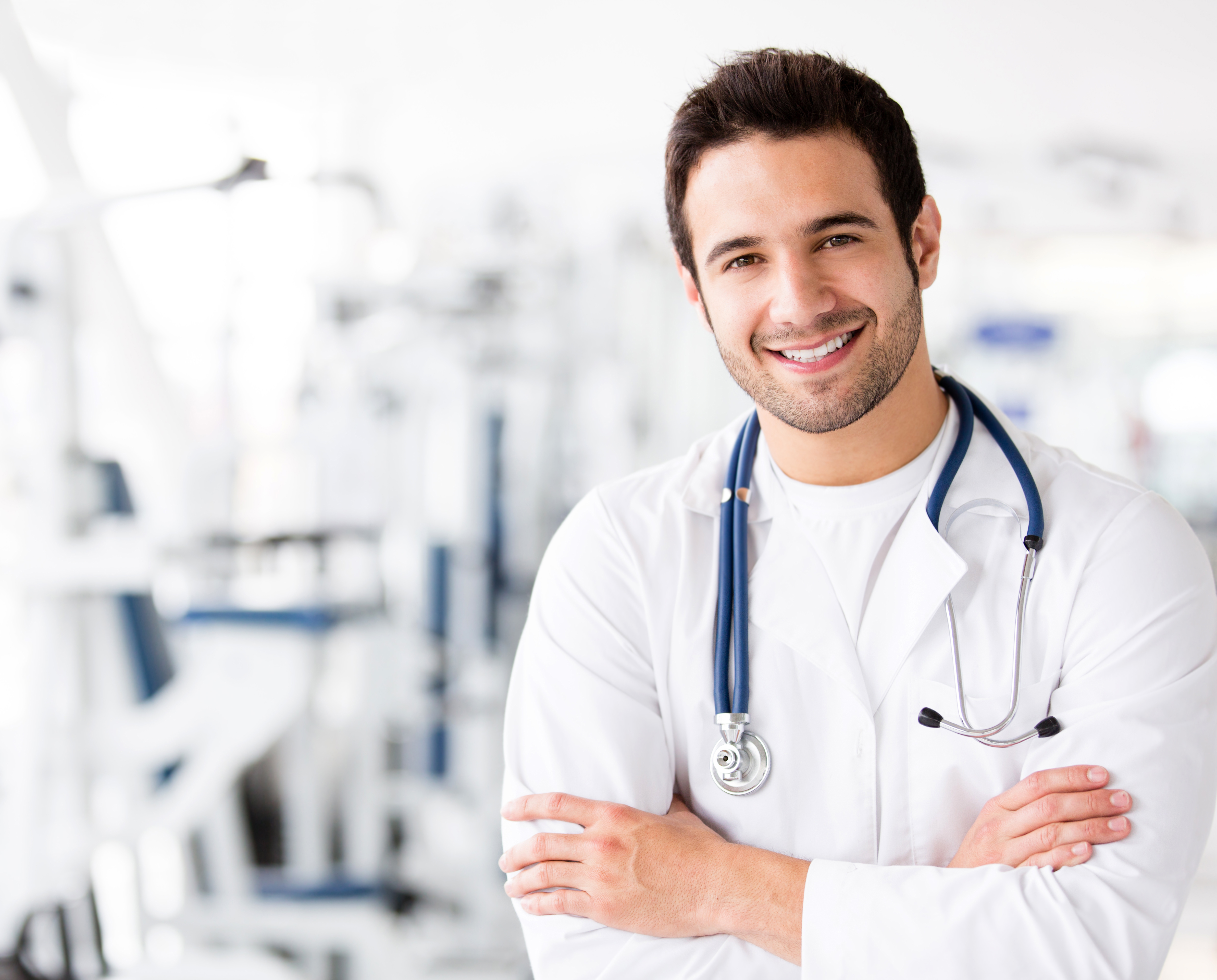 Médico sonriendo | Foto: Shutterstock