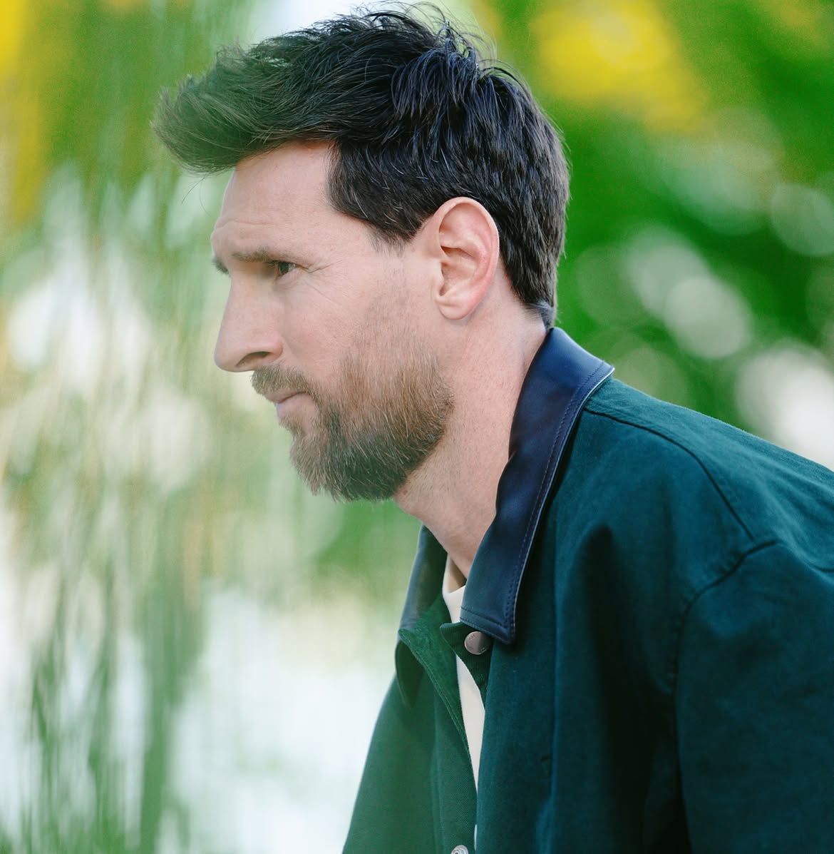 Lionel Messi llegando al predio de la AFA durante la tarde del domingo 4 de octubre | Fuente: Instagram/afaseleccion