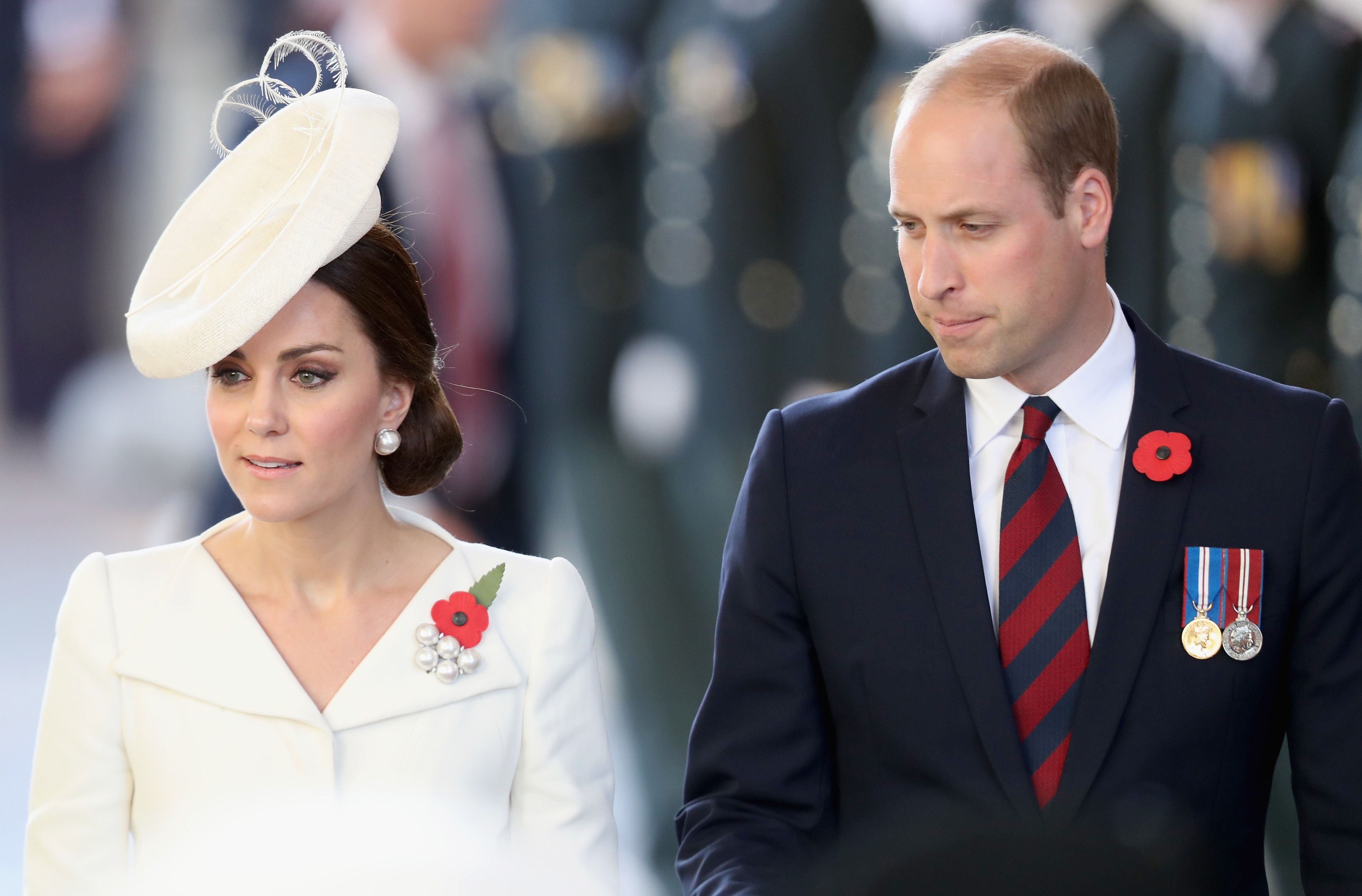 Kate Middleton y príncipe William en Bélgica en julio de 2017. | Foto: Getty Images