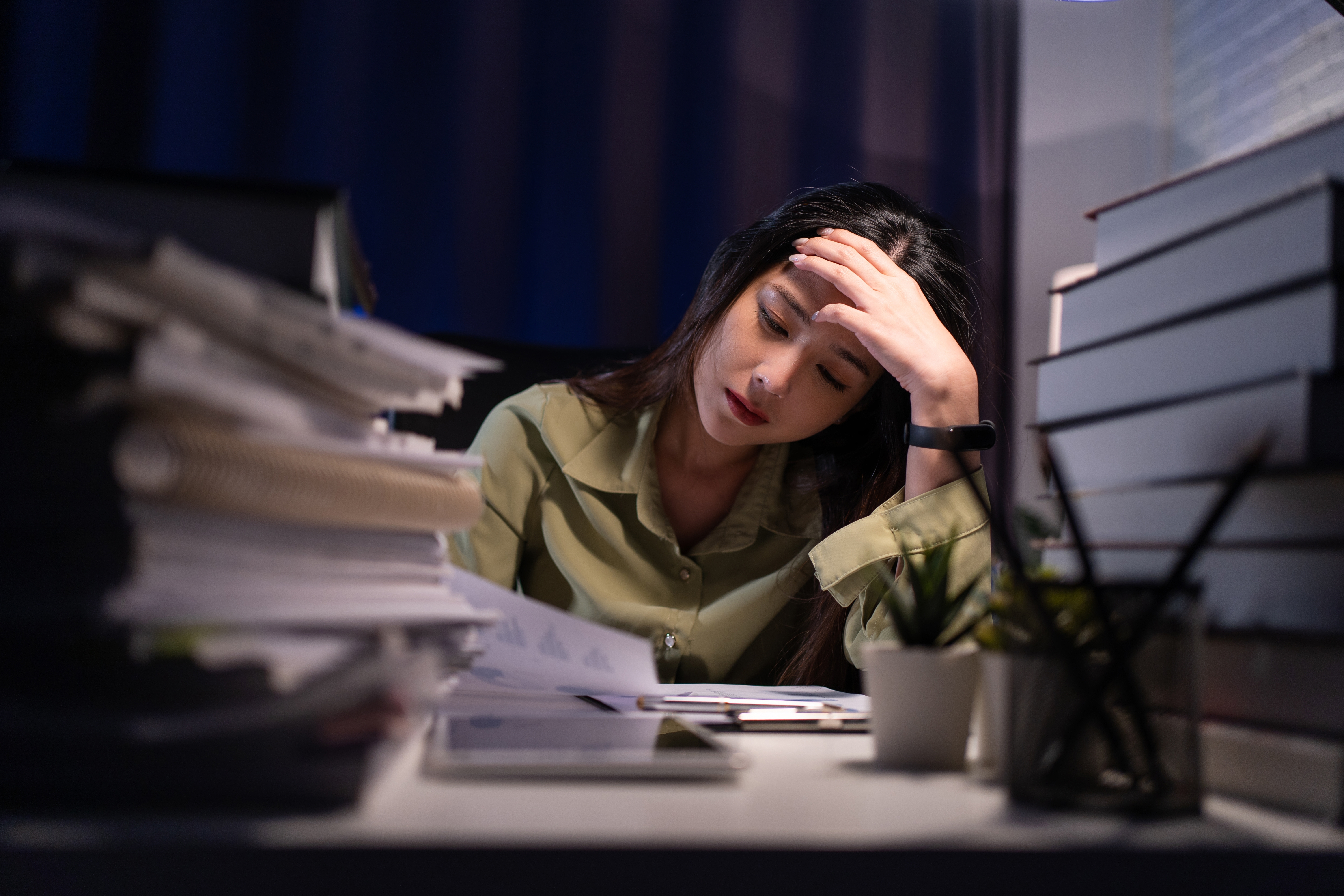 Mujer cansada | Fuente: Shutterstock