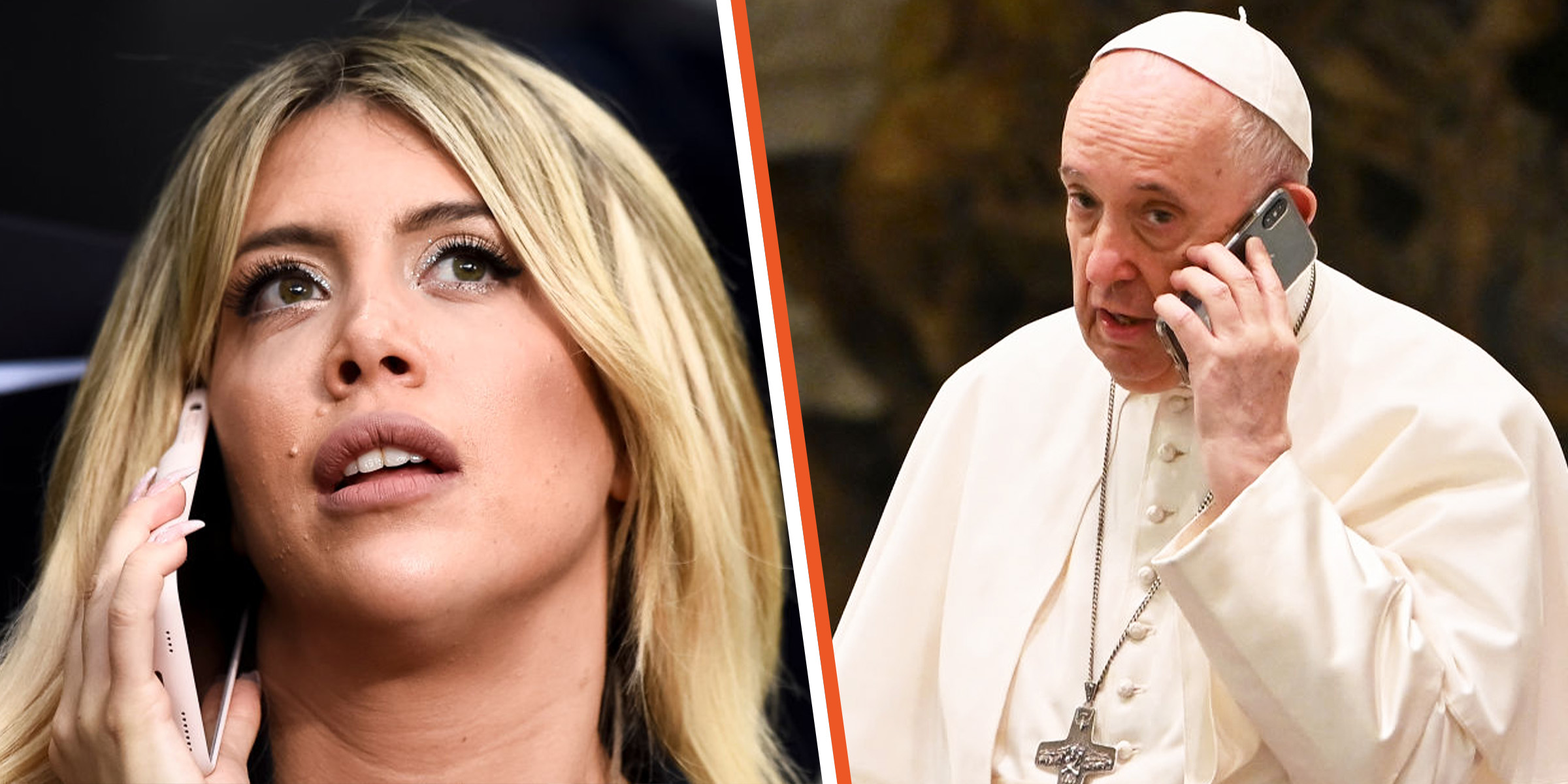 Wanda Nara | El papa Francisco | Fuente: Getty Images