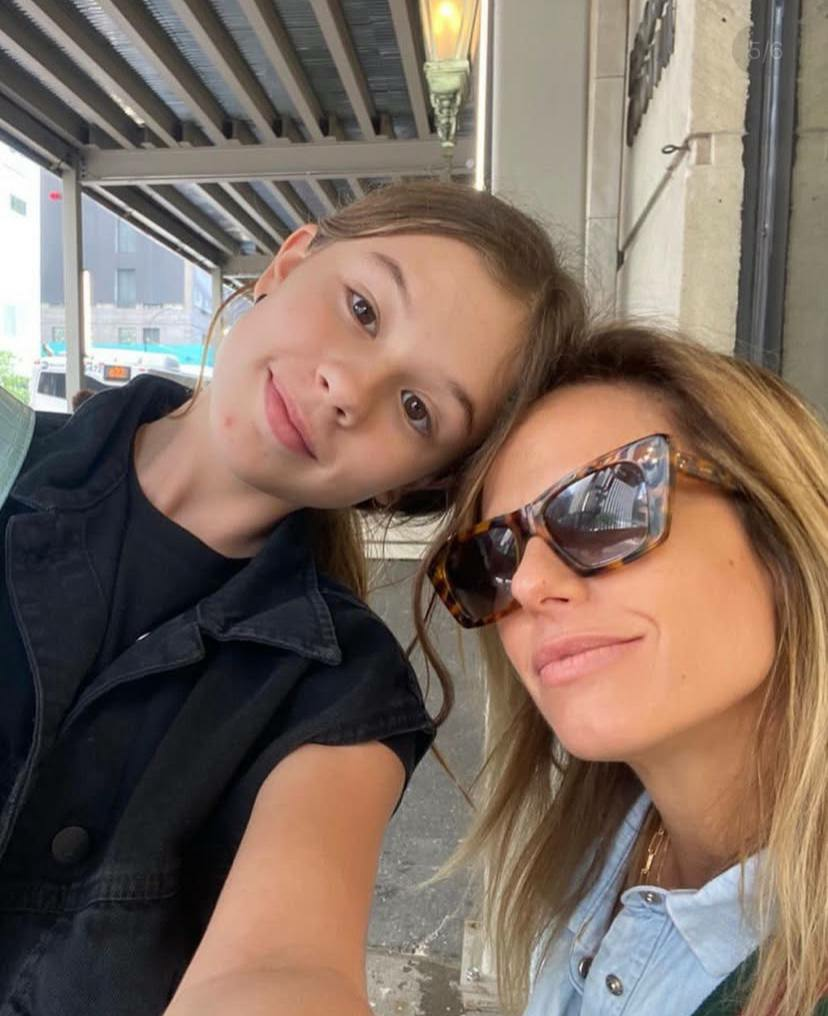 Mariana Fabbiani con Matilda. | Foto: Instagram.com/marianafabbiani