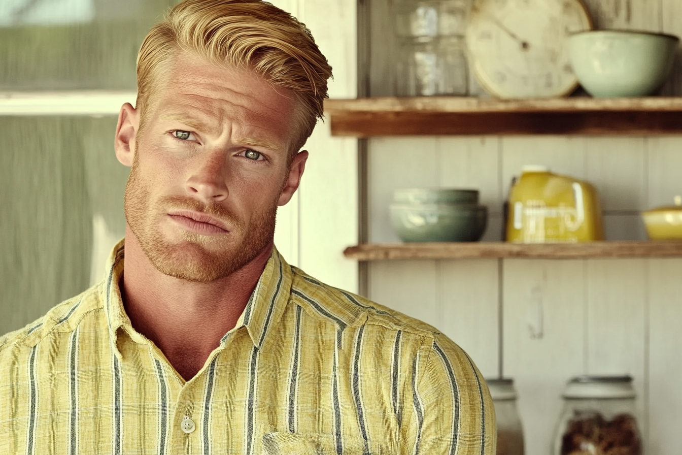 Un uomo triste | Fonte: Midjourney