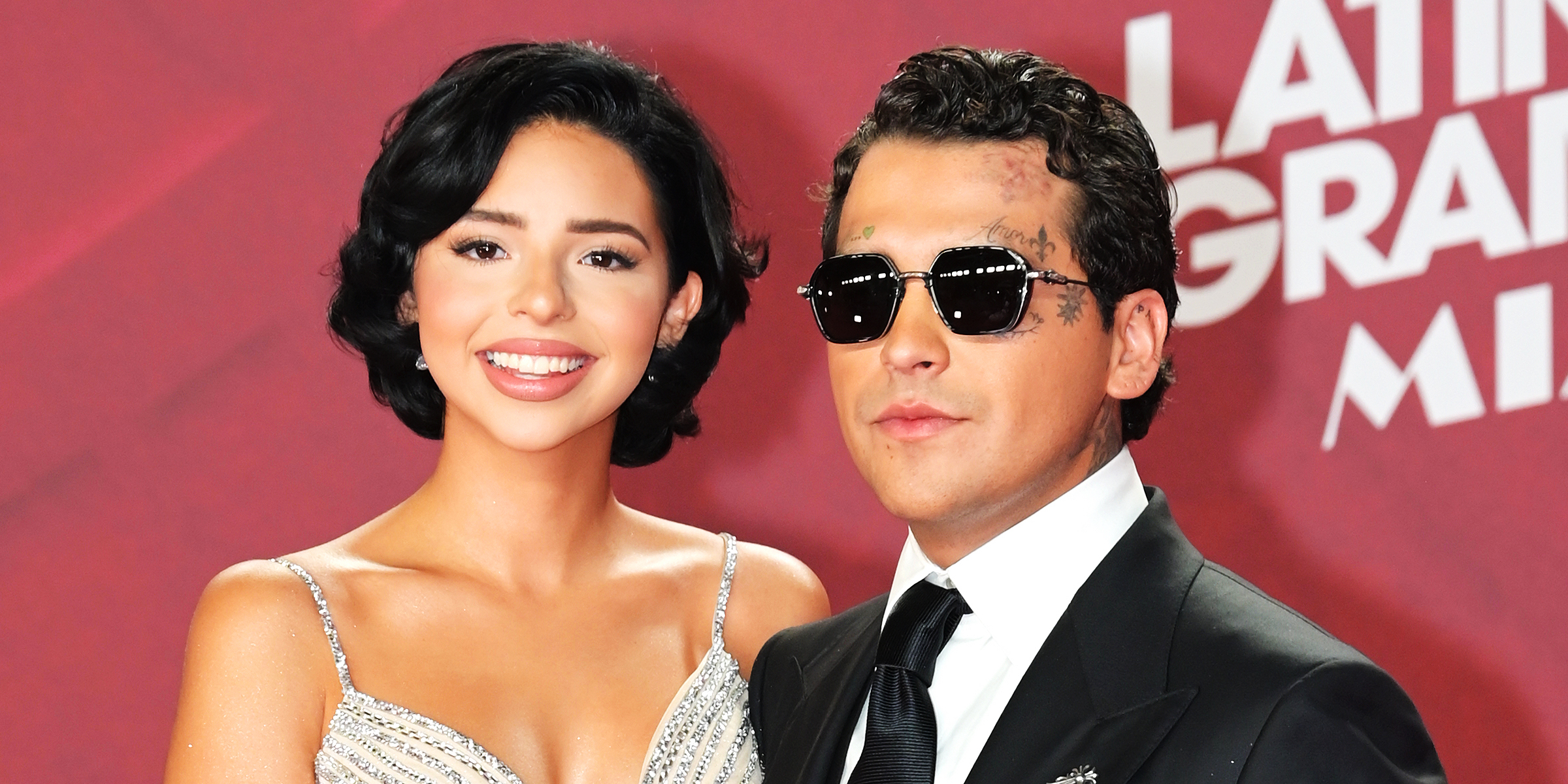 Ángela Aguilar y Christian Nodal. | Foto: Getty Images