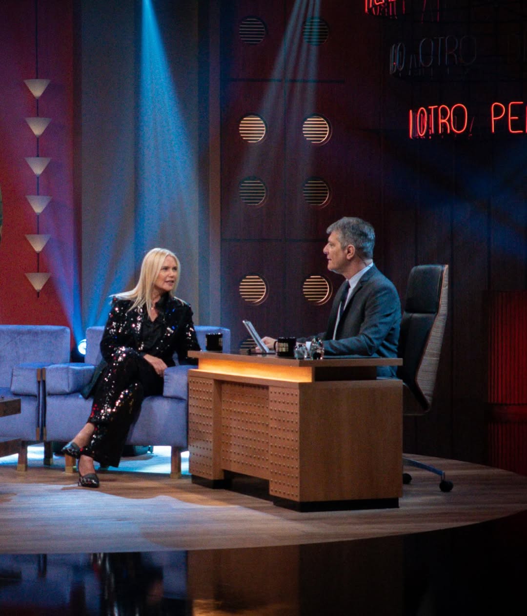 Valeria Mazza y Mario Pergolini en "Otro día perdido" | Fuente: Instagram/valeriamazzaok