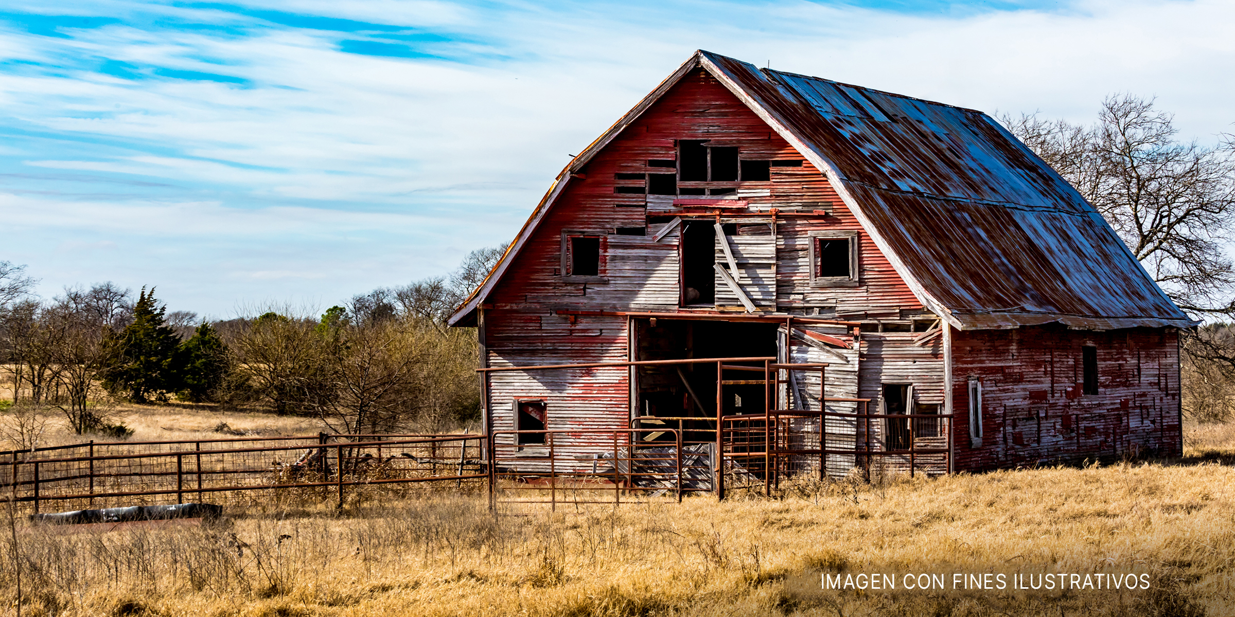 Fachada de una granja | Foto: Getty Images