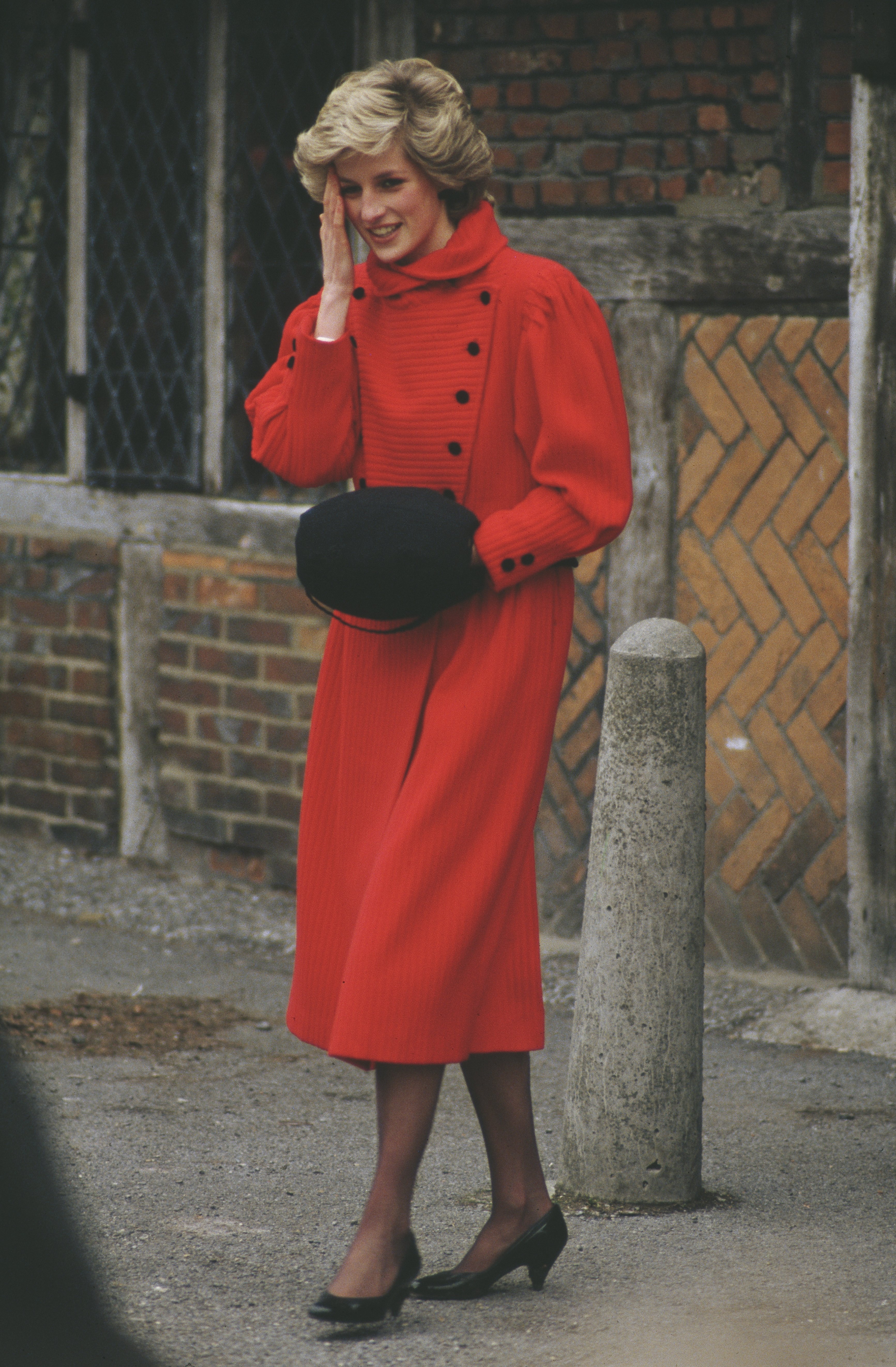 Princesa Diana en Basingstoke, Inglaterra en mayo de 1986. | Foto: Getty Images