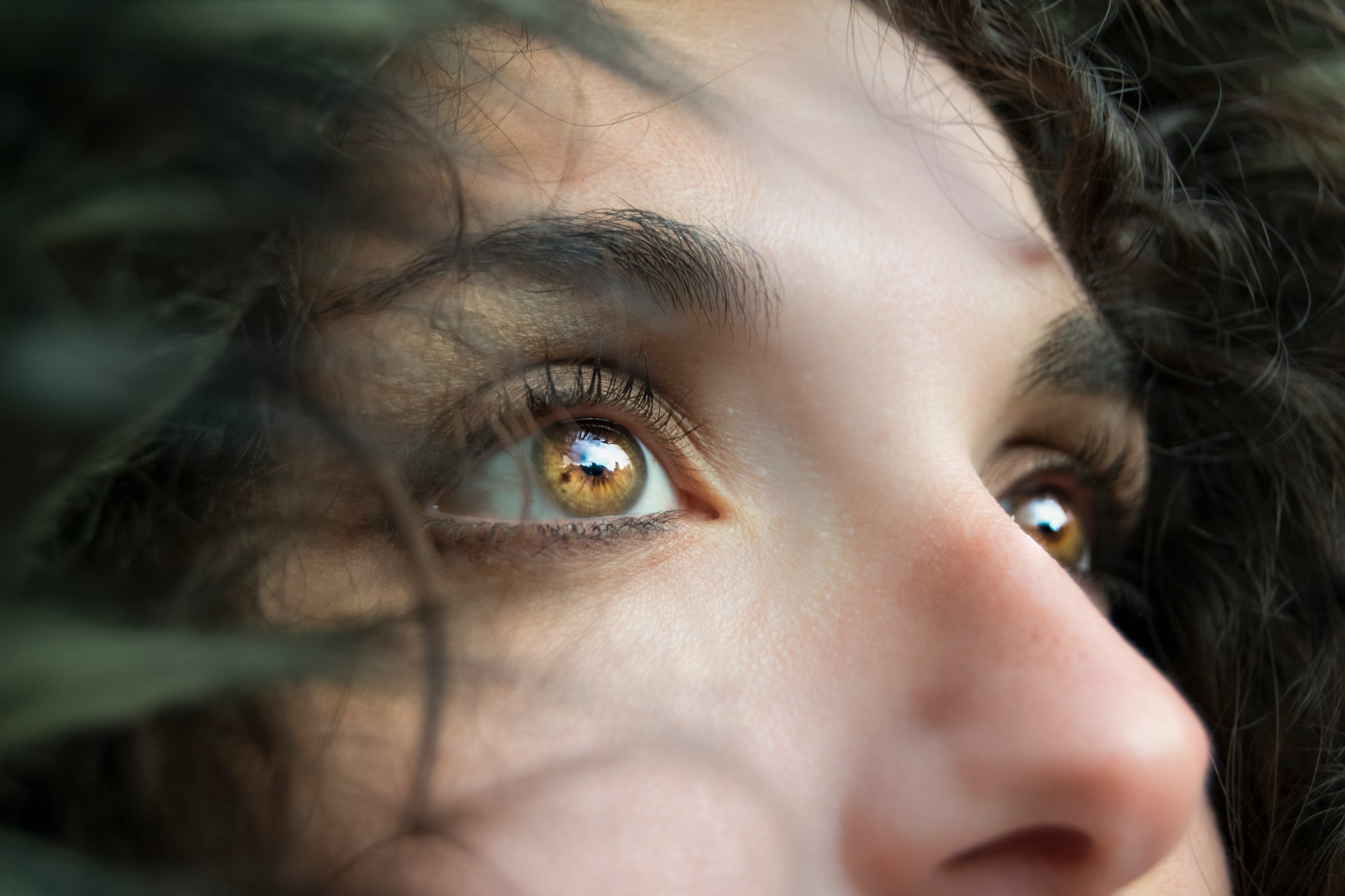 Primer plano de los ojos de una mujer | Fuente: Pexels