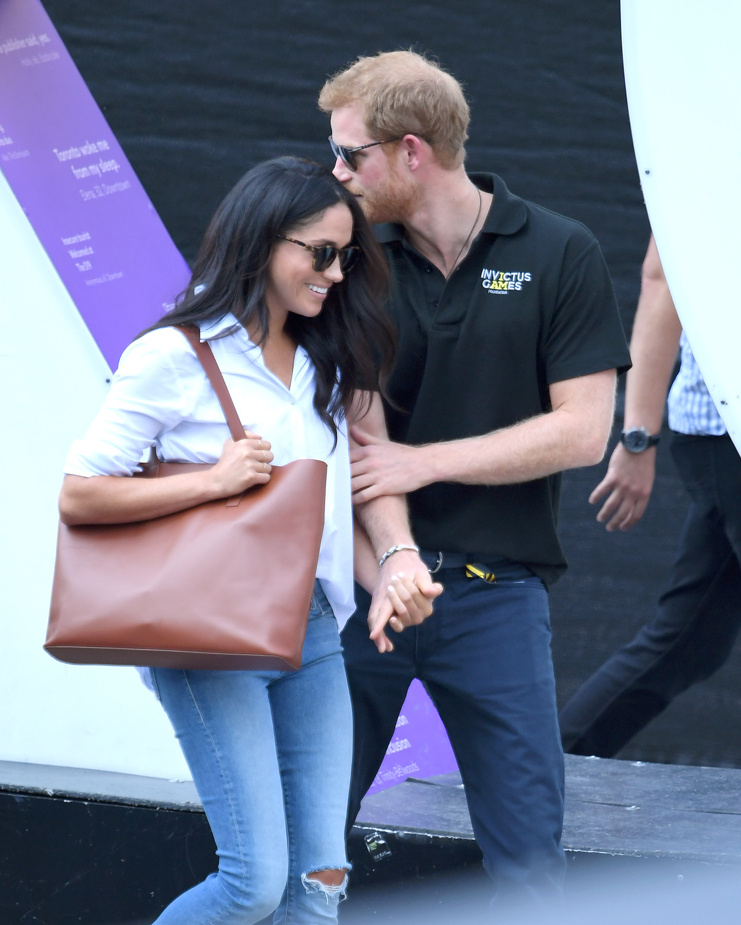 Meghan Markle y el príncipe Harry en Nathan Philips Square el 25 de septiembre de 2017 | Fuente: Getty Images