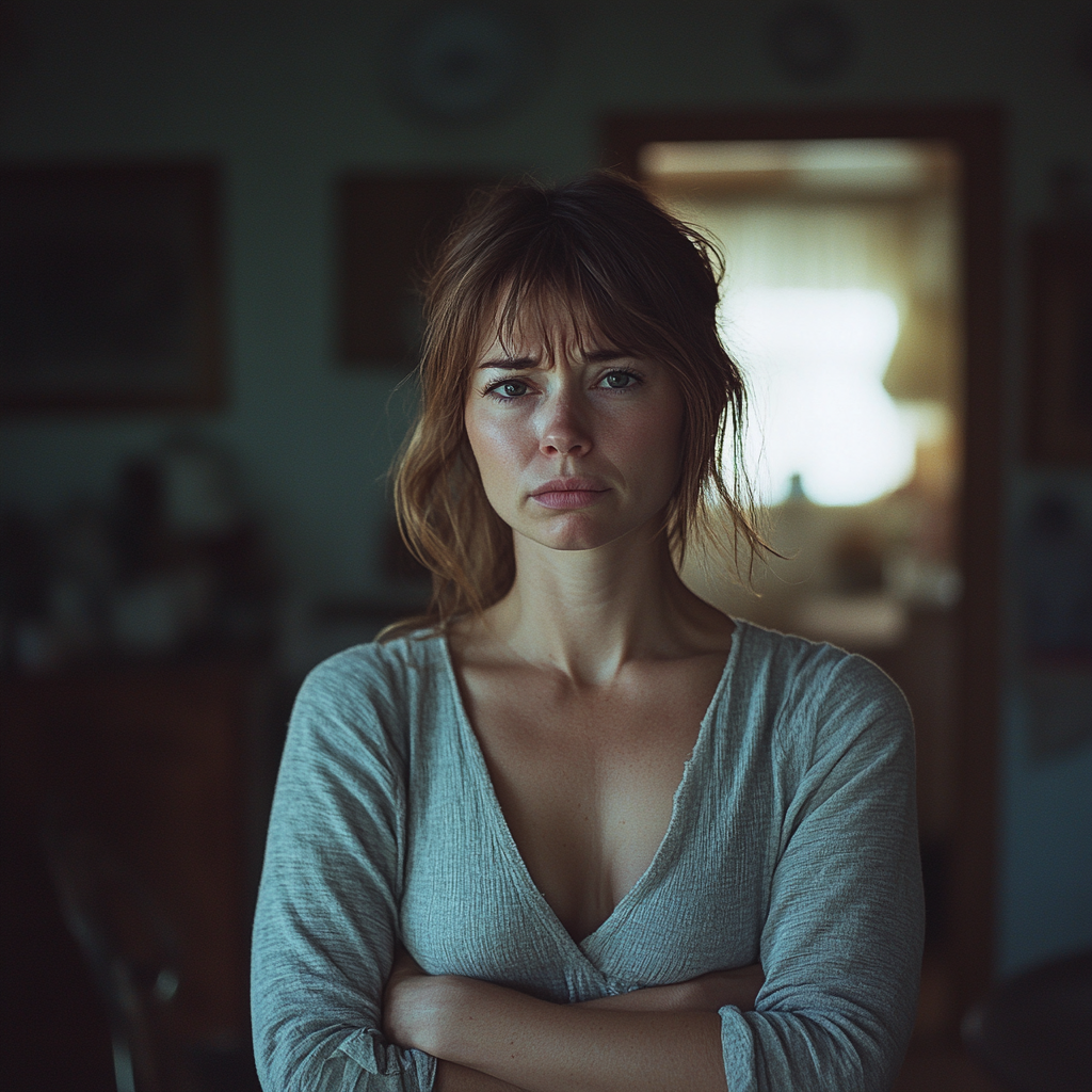 Una mujer disgustada | Fuente: Midjourney