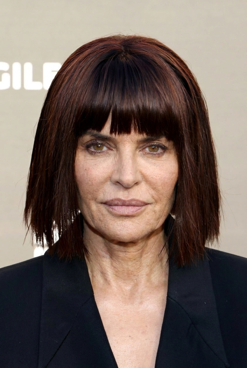 Lisa Rinna, según la IA, si no se hubiera hecho cirugía estética. | Fuentes: ChatGPT y Gemini Pro