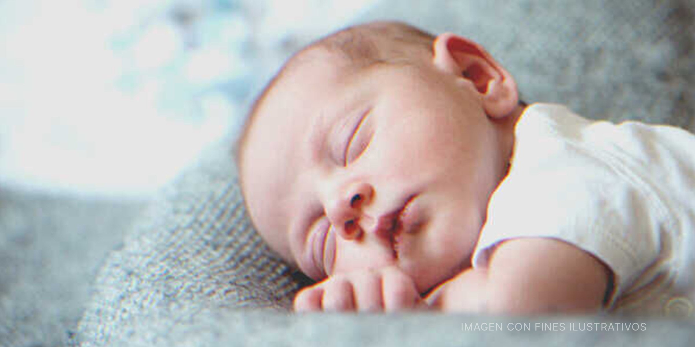 Un bebé durmiendo | Foto: Shutterstock