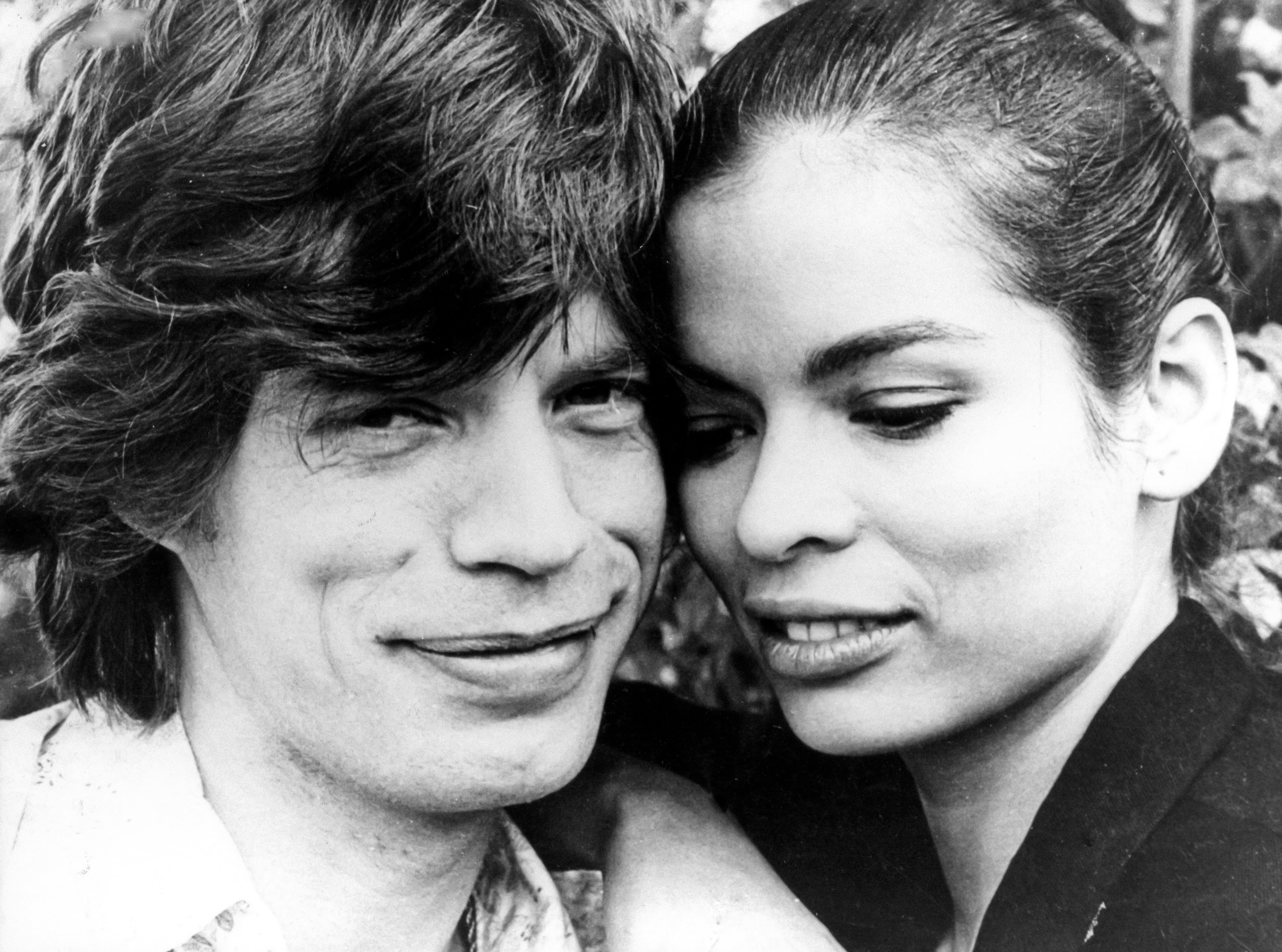 Mick Jagger y Bianca Jagger fotografiados el 1 de enero de 1970 | Fuente: Getty Images