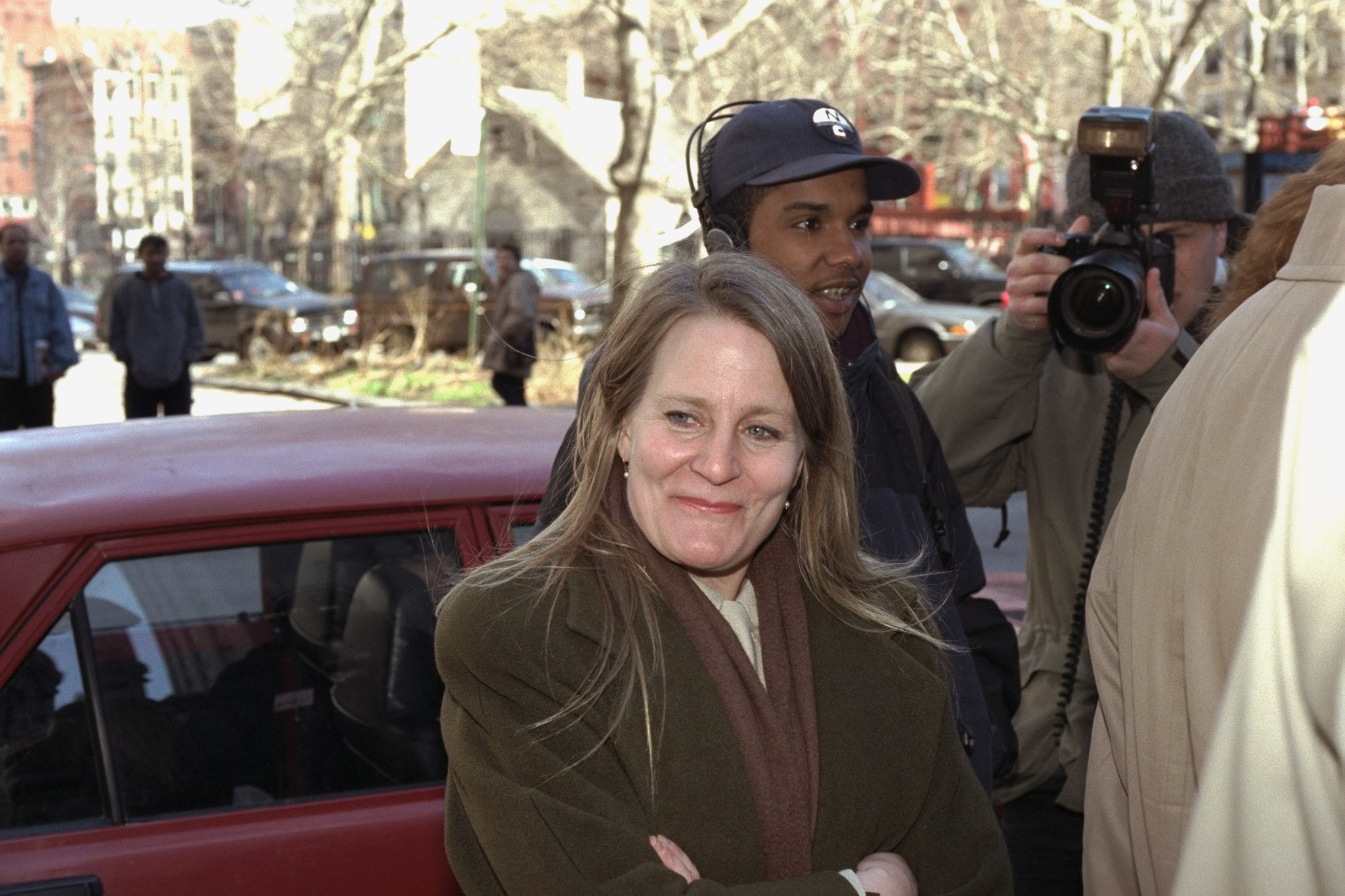 Patricia Brentrup en el Tribunal Supremo en el Bajo Manhattan, Nueva York, el 1 de abril de 1997 | Foto: Getty Images