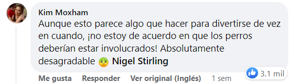 Comentario de un usuario en la publicación de Daily Mail en Facebook | Foto: facebook.com/DailyMail