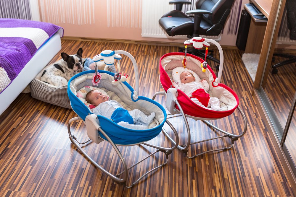 Bebés en una habitación-Imagen tomada de Shutterstock
