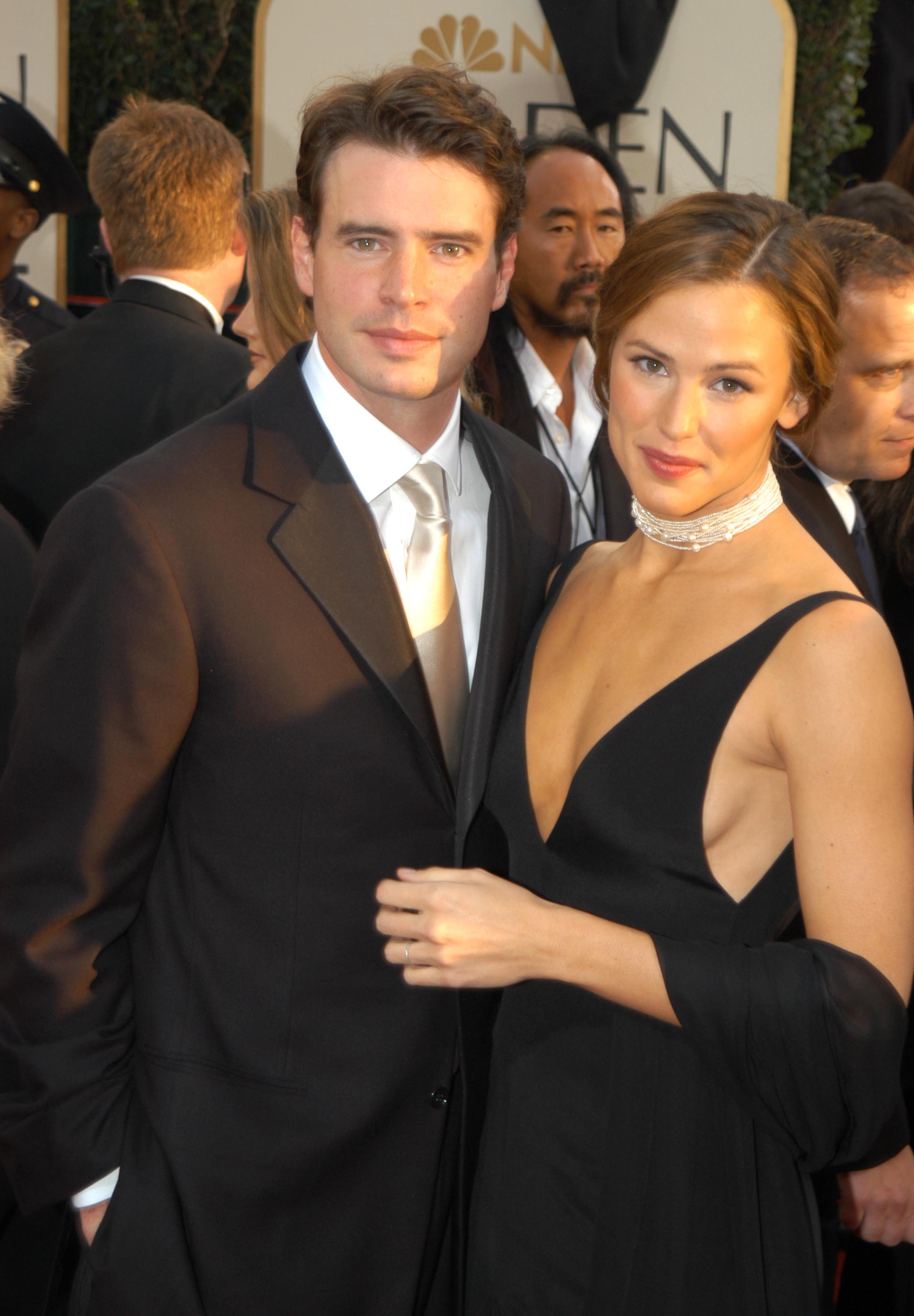 Scott Foley y Jennifer Garner en la 60ª edición de los Premios Globo de Oro en el Hotel Beverly Hilton el 19 de enero de 2003 en Beverly Hills, California | Fuente: Getty Images