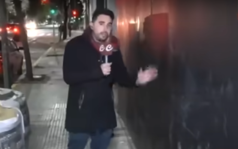 Hallan restos humanos en casa antigua vinculada con Gustavo Cerati. | Fuente: YouTube/Crónica TV.