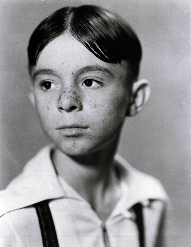 Carl Switzer como Alfalfa en 'La Pandilla', 1936. | Foto: Getty Images