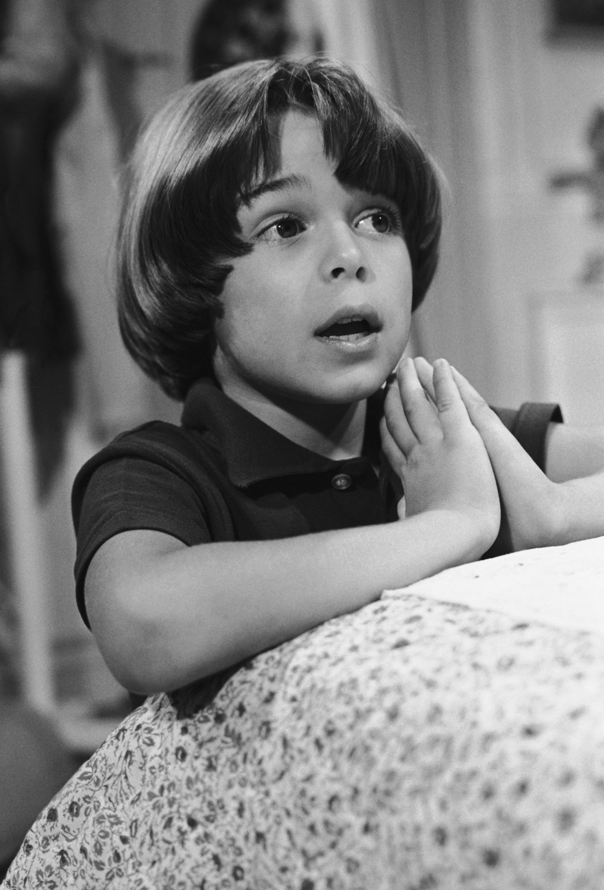 Joey Lawrence en el plató de "Gimme a Break", 1983 | Fuente: Getty Images