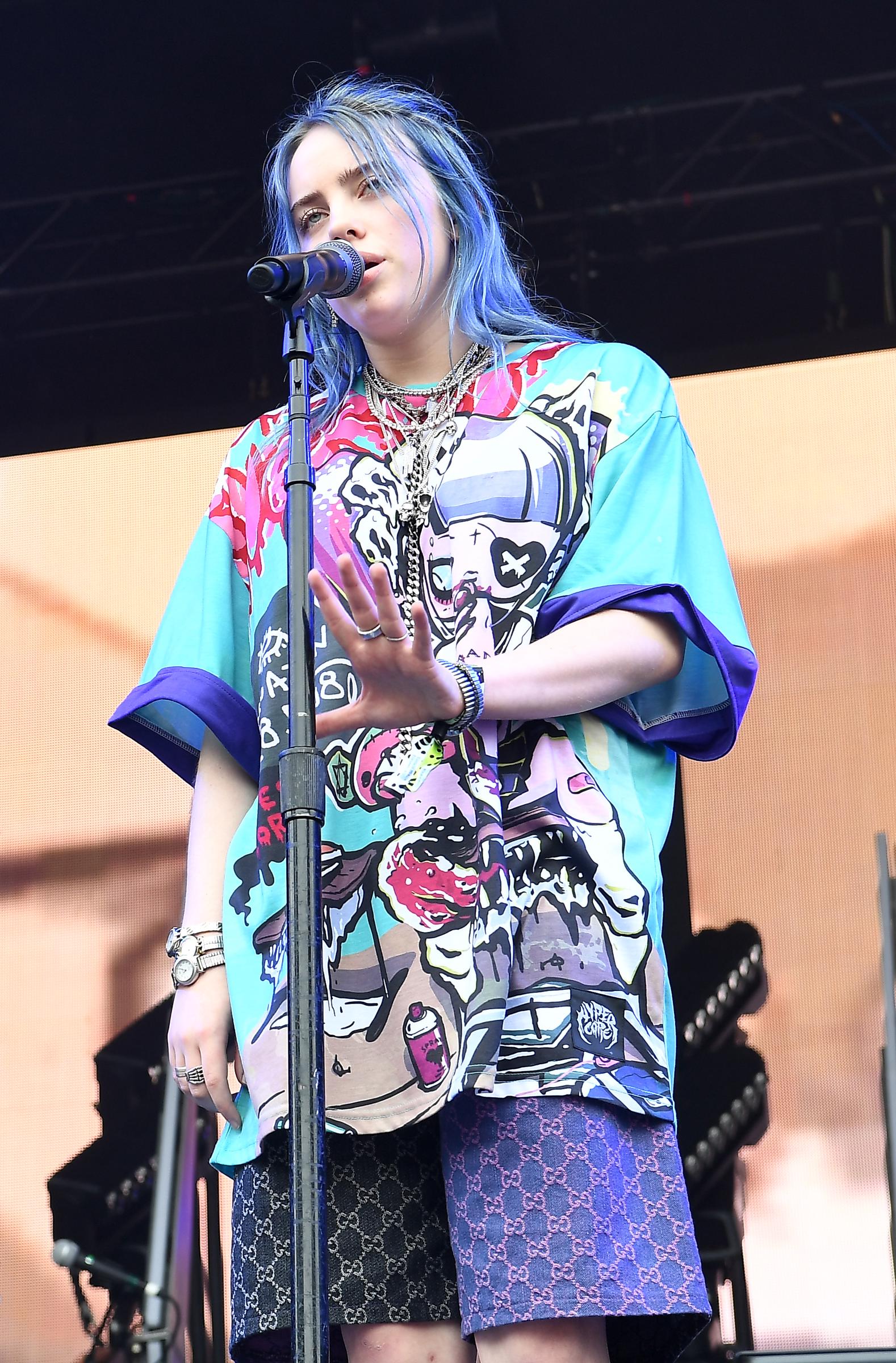 Billie Eilish actúa en concierto durante Music Midtown en Atlanta, Georgia, el 16 de septiembre de 2018 | Fuente: Getty Images