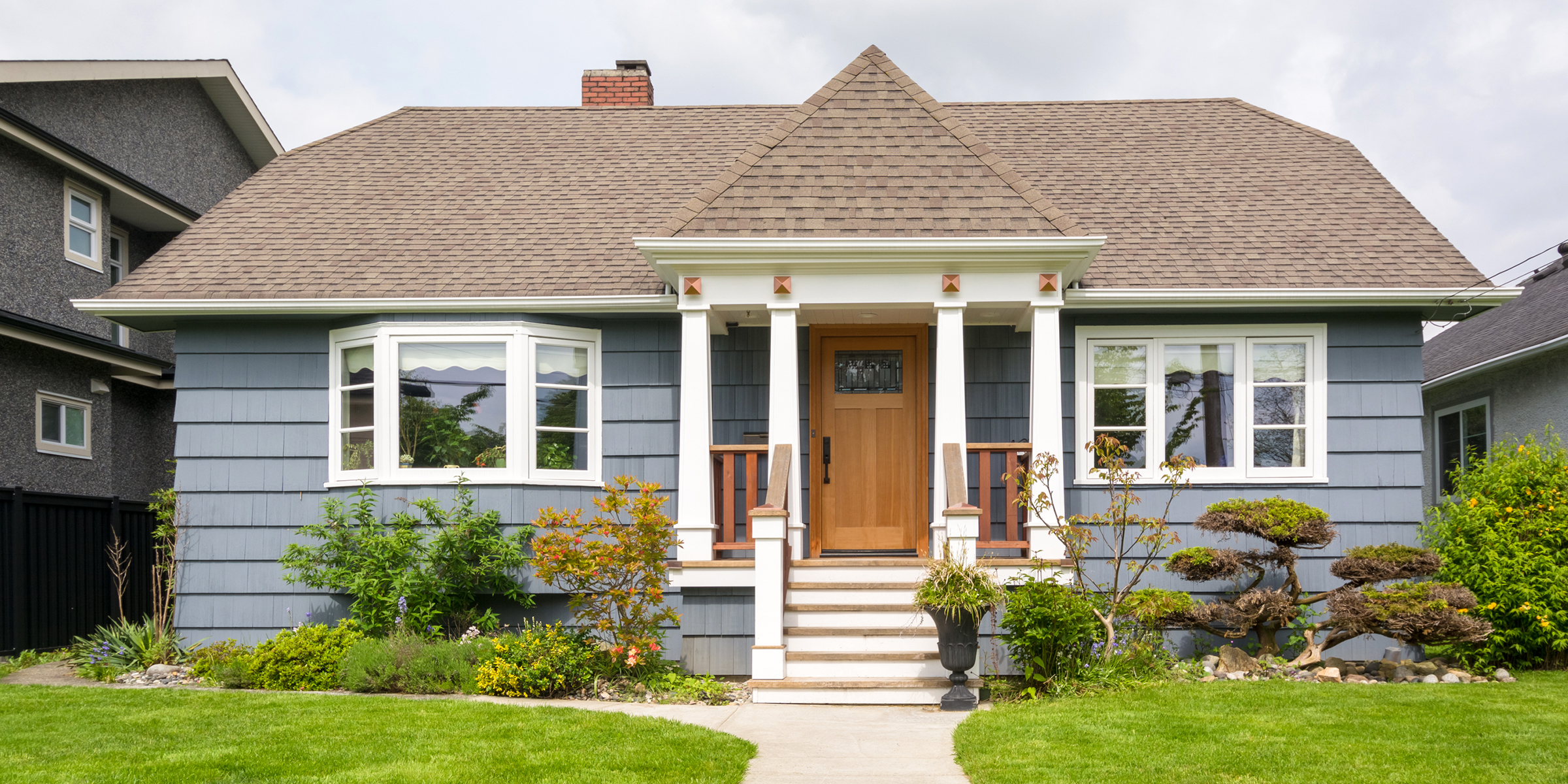 Fachada de una casa | Fuente: Shutterstock