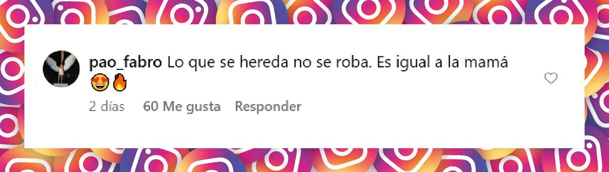 Comentario de una usuaria | Fuente: Instagram/lightpixelproducciones