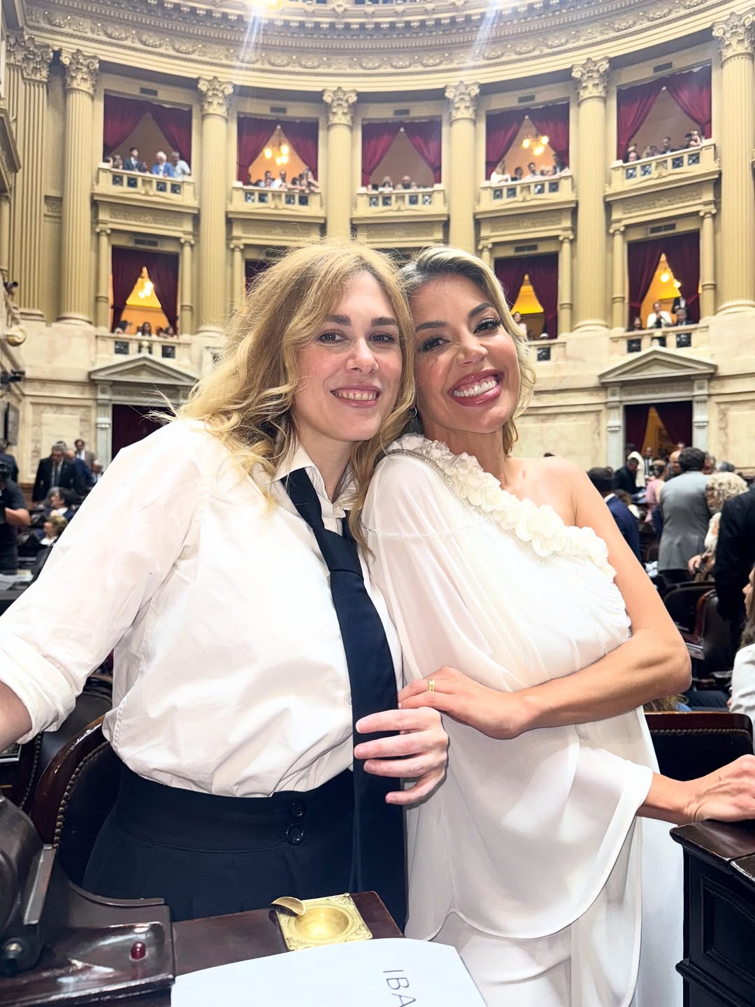 Virginia Gallardo durante su paso por el Congreso | Fuente: Instagram/virchugallardo