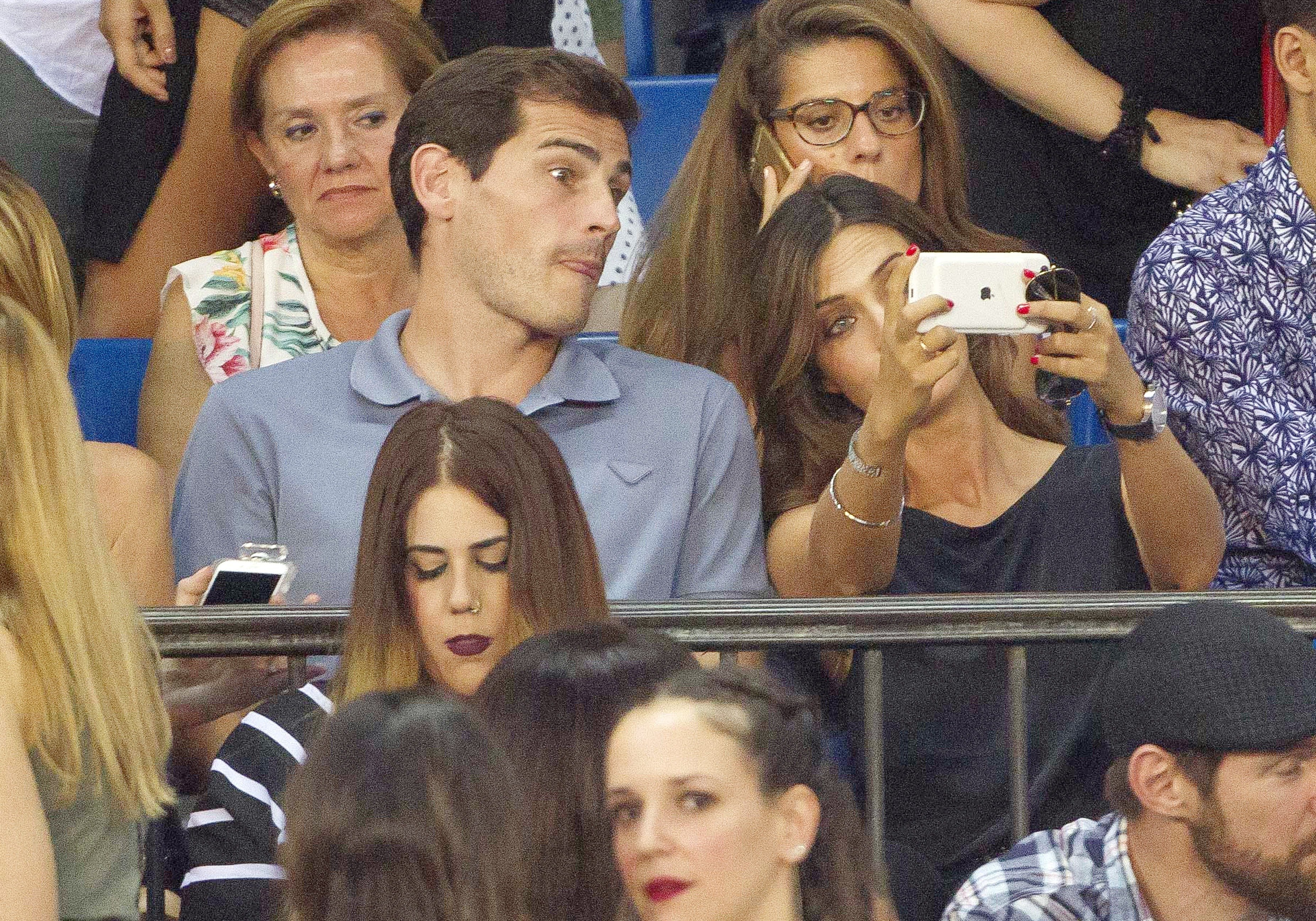 Íker Casillas y Sara Carbonero en concierto de Alejandro Sanz en junio de 2017. | Foto: Getty Images