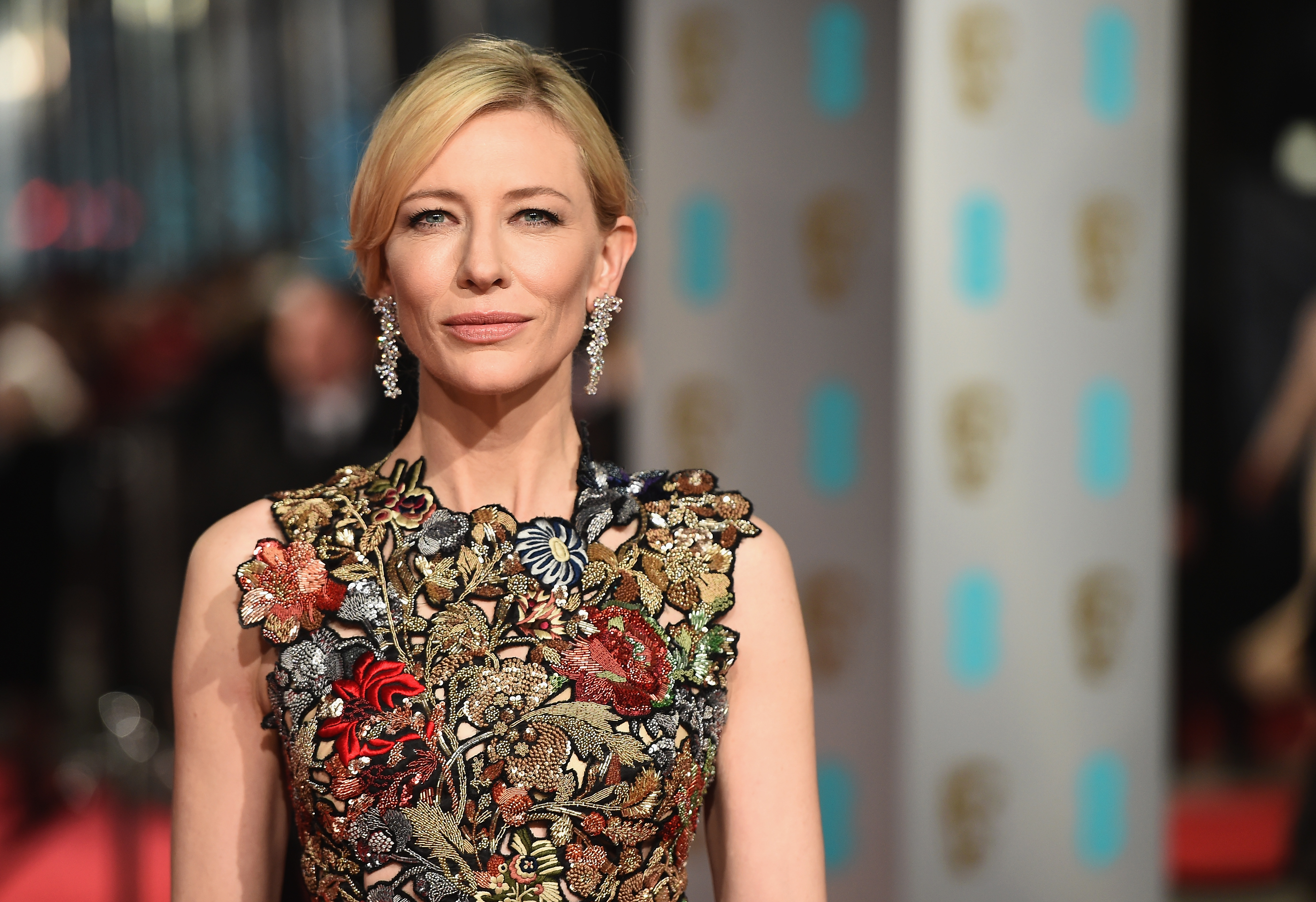 Cate Blanchett en los EE British Academy Film Awards, el 14 de febrero de 2016, en Londres, Inglaterra. | Foto: Getty Images