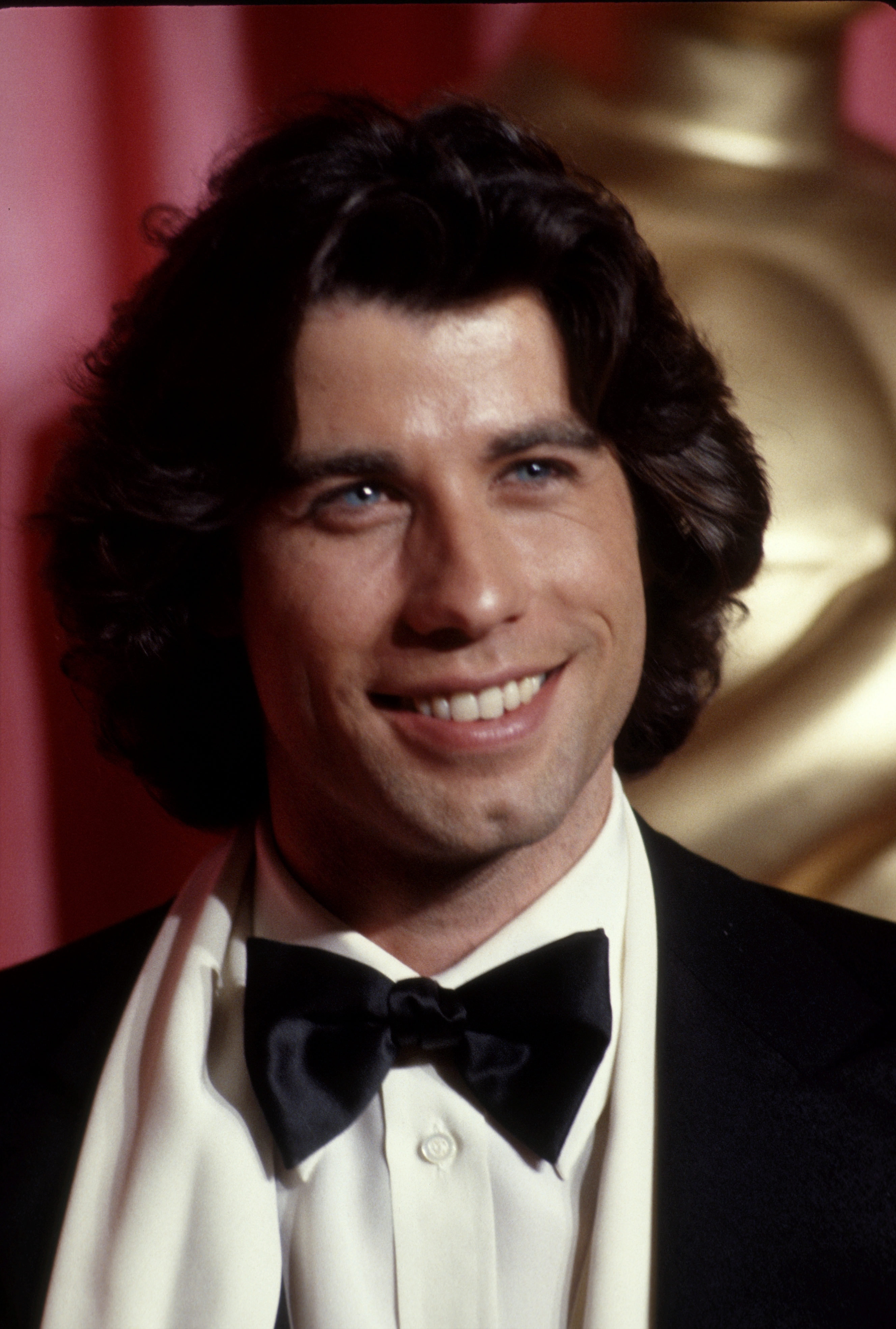 John Travolta en los Premios de la Academia hacia 1978 en Los Ángeles. | Fuente: Getty Images
