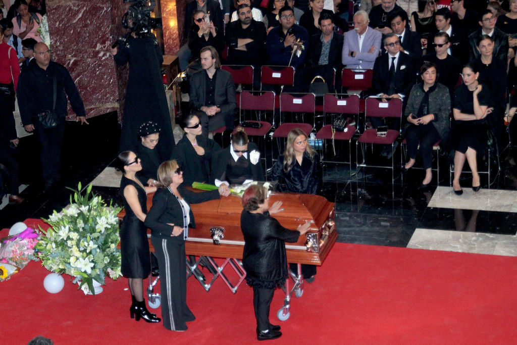 Funeral de Silvia Pinal el pasado 30 de noviembre. | Foto: Getty Images