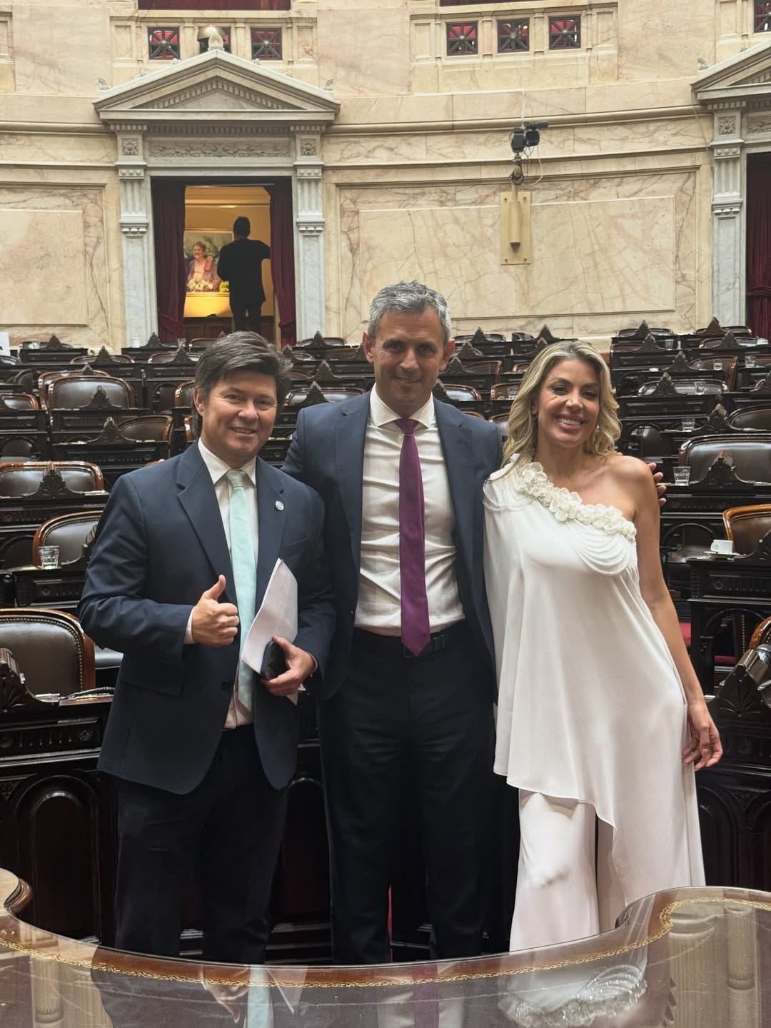 Virginia Gallardo durante su paso por el Congreso | Fuente: Instagram/virchugallardo