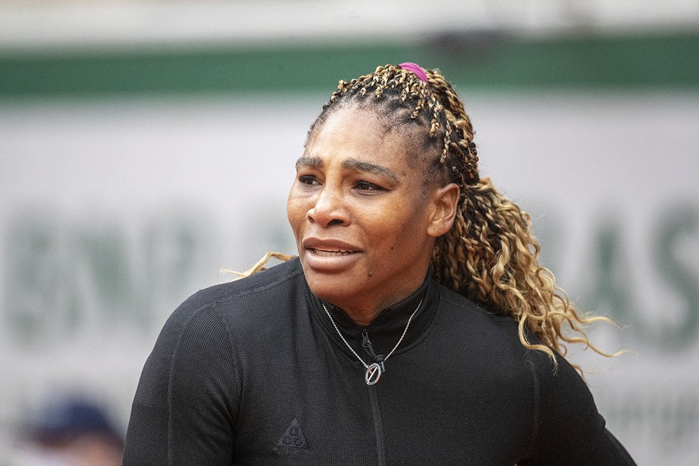 Serena Williams durante un partido en el Torneo Abierto de Tenis de Francia en Roland Garros en París en septiembre de 2020. I Foto: Getty Images.