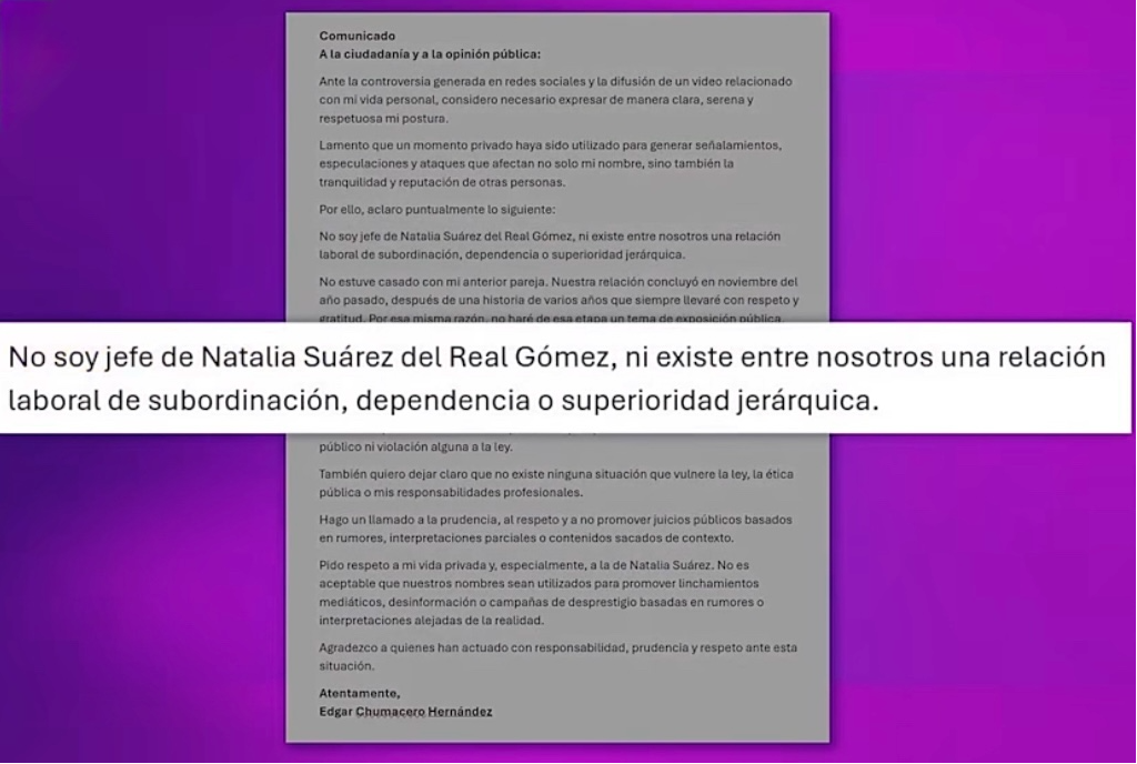 Las declaraciones de Chumacero | Fuente: Instagram/latinus_us