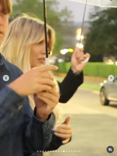 Wanda Nara y su hijo mayor Valentino López en un evento exclusivo de una reconocida firma italiana | Fuente: Instagram/zaira.nara