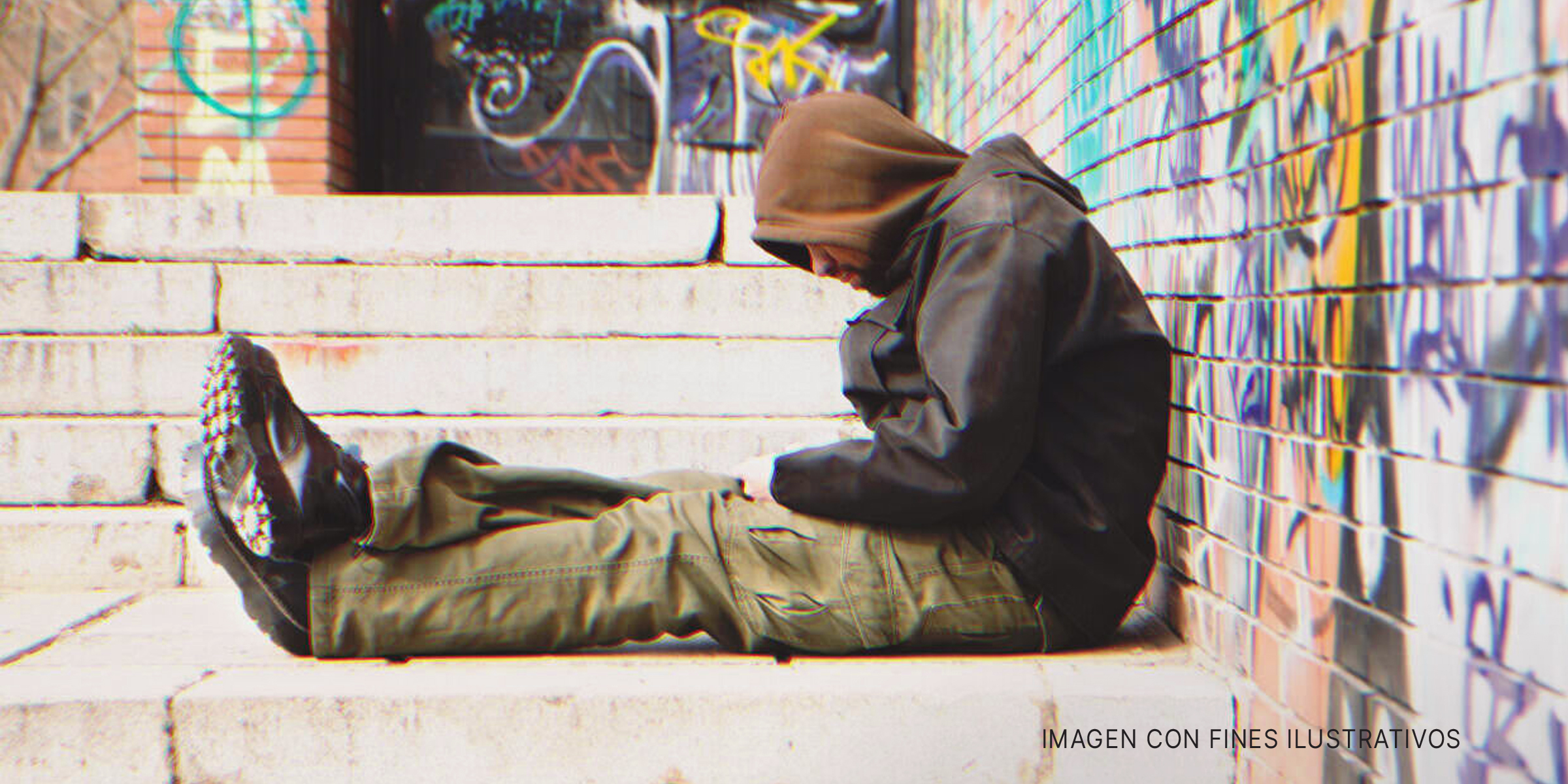 Homem sem-teto na rua. | Foto: Shutterstock