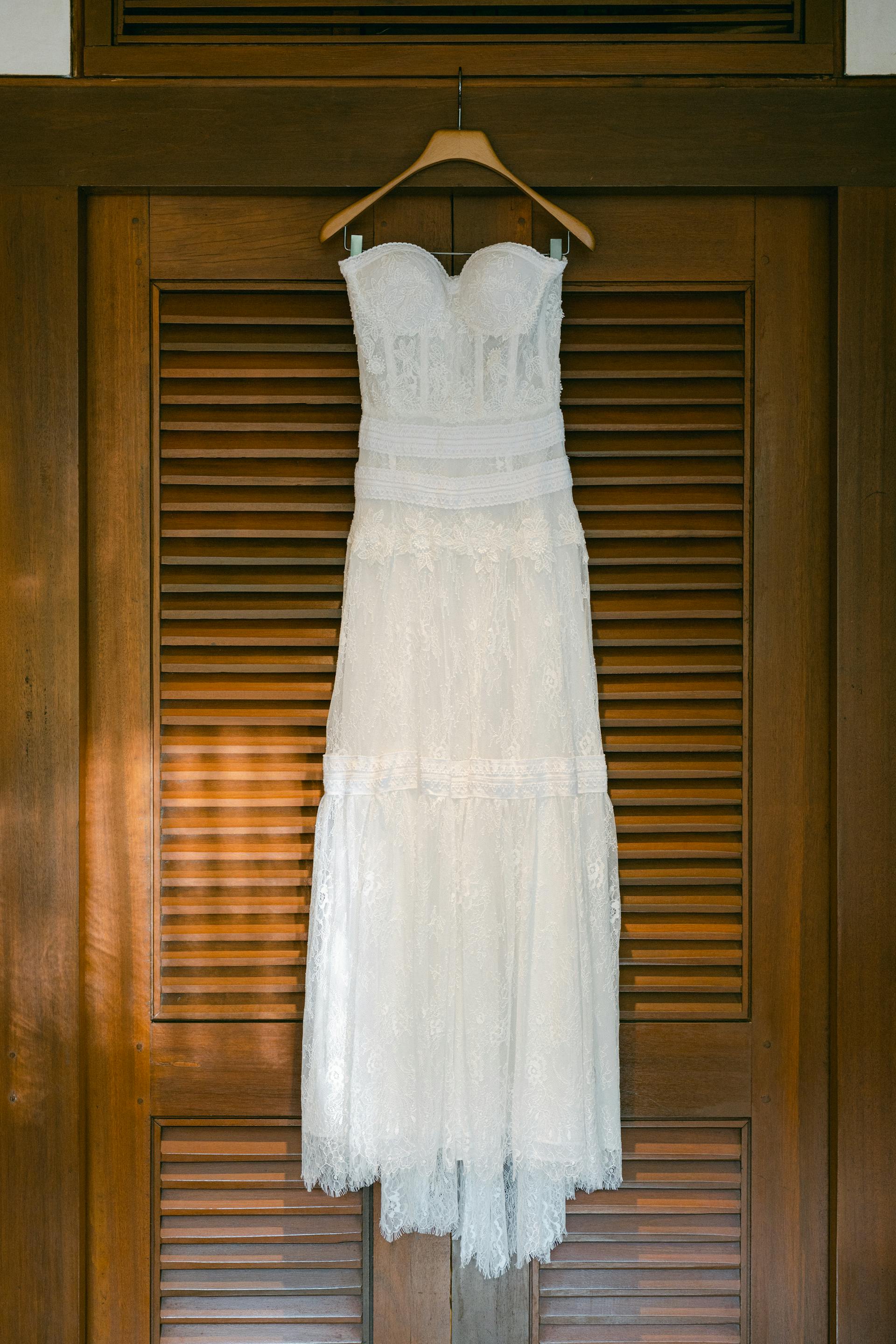 Un vestido de novia | Fuente: Pexels