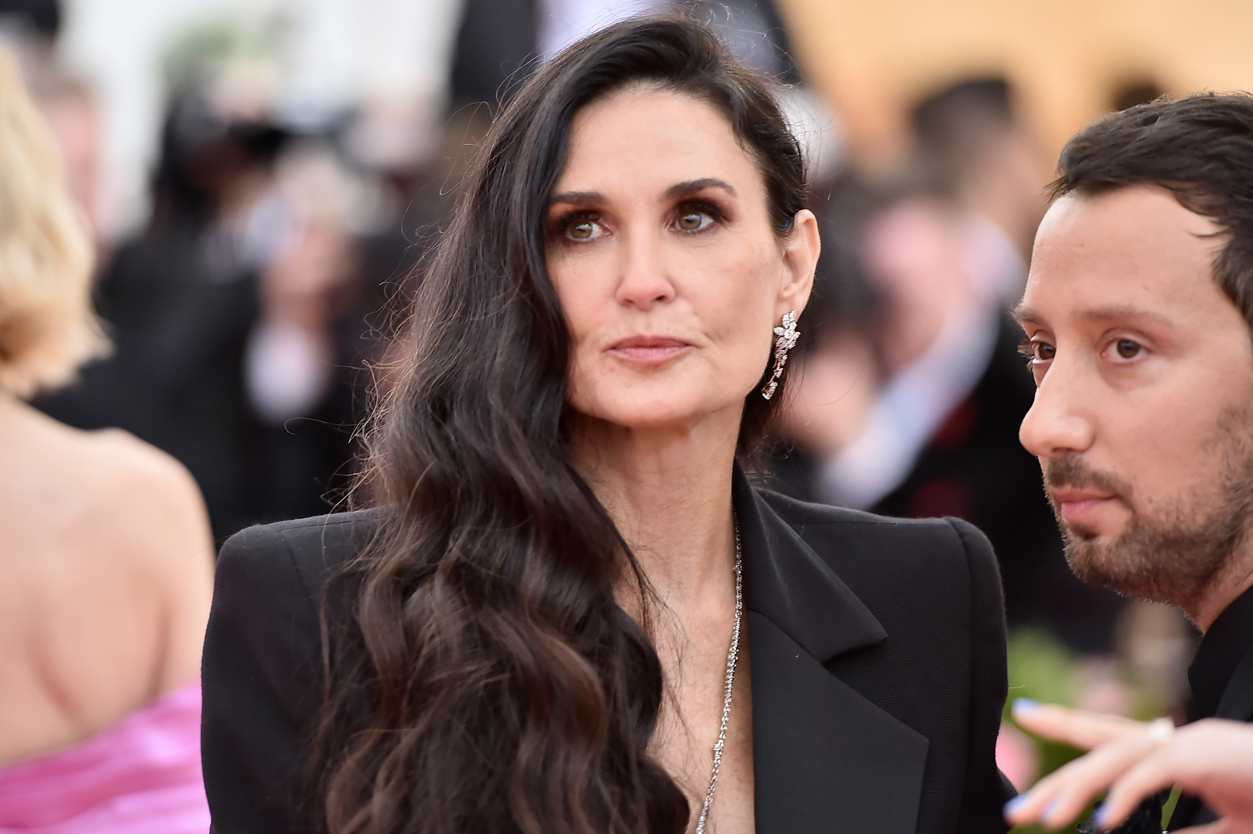 Demi Moore en la Met Gala Celebrating Camp: Notes on Fashion, el 6 de mayo de 2019, en Nueva York | Fuente: Getty Images