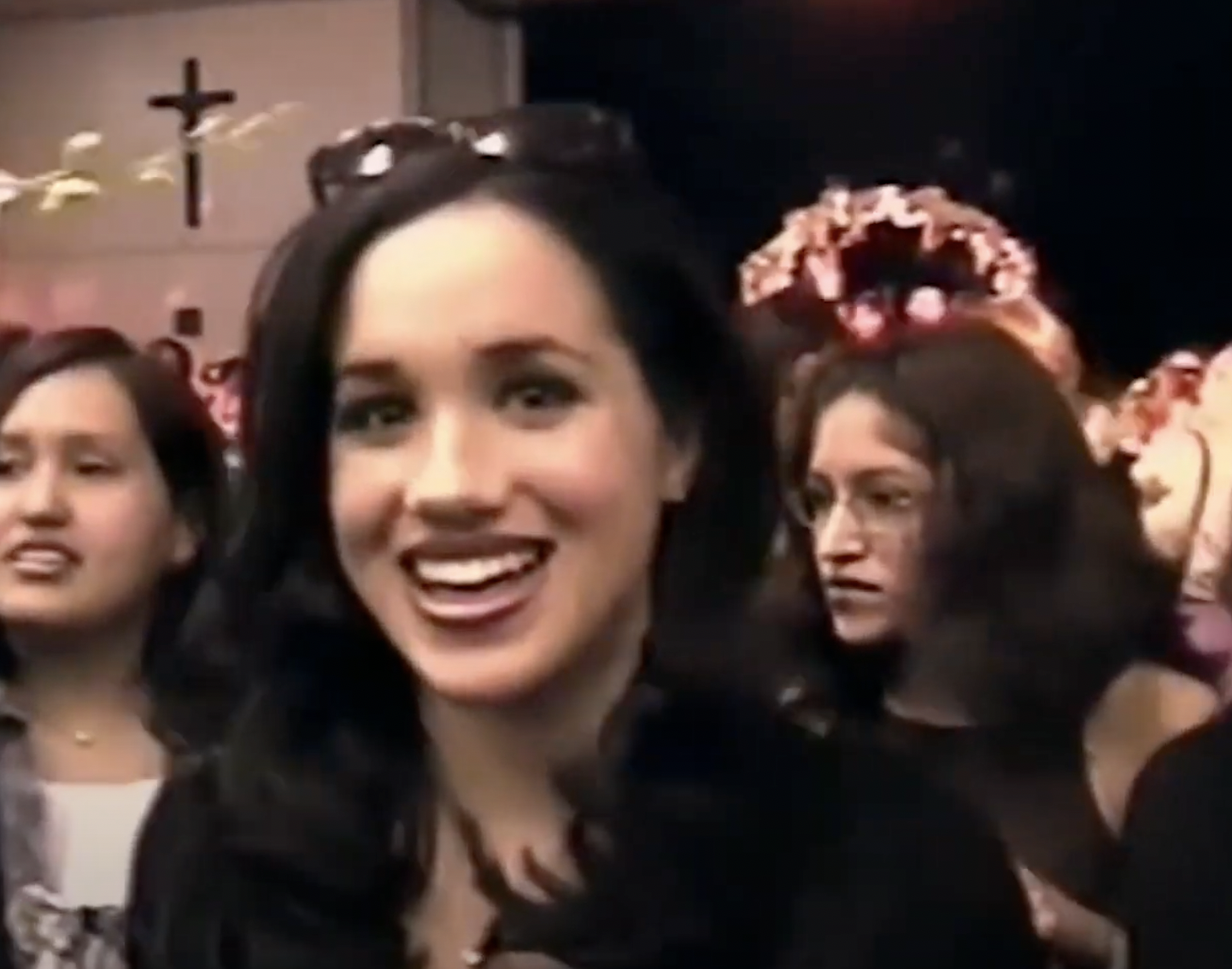 Una captura de pantalla de la estrella de la televisión de un vídeo fechado el 23 de enero de 2020. | Fuente: YouTube/Access Hollywood