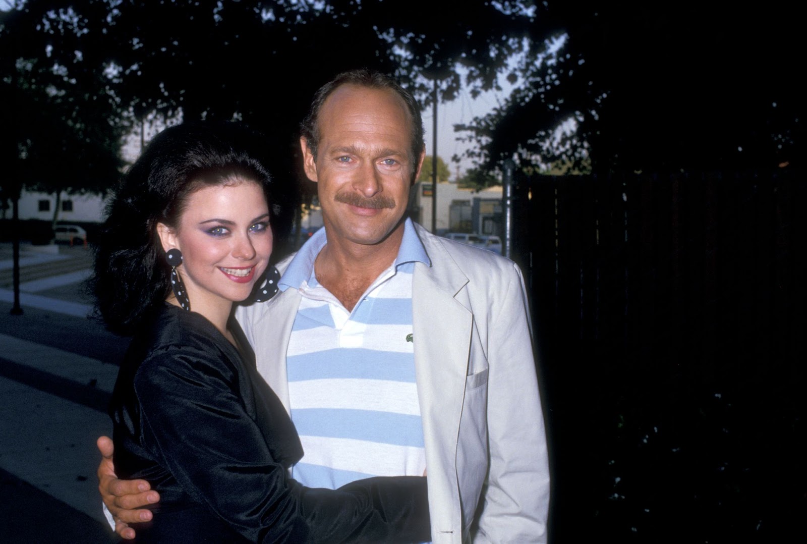 Delta Burke y Gerald McRaney en una fiesta en West Hollywood, hacia 1987. | Fuente: Getty Images