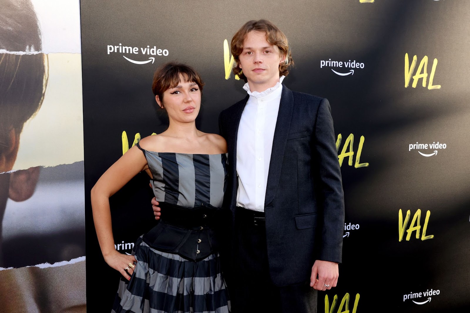 Mercedes y Jack Kilmer en el estreno de "Val" el 3 de agosto de 2021, en Los Ángeles, California | Fuente: Getty Images