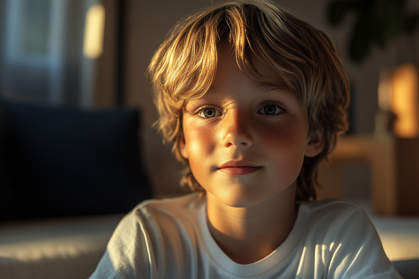 Un niño pequeño | Fuente: Midjourney