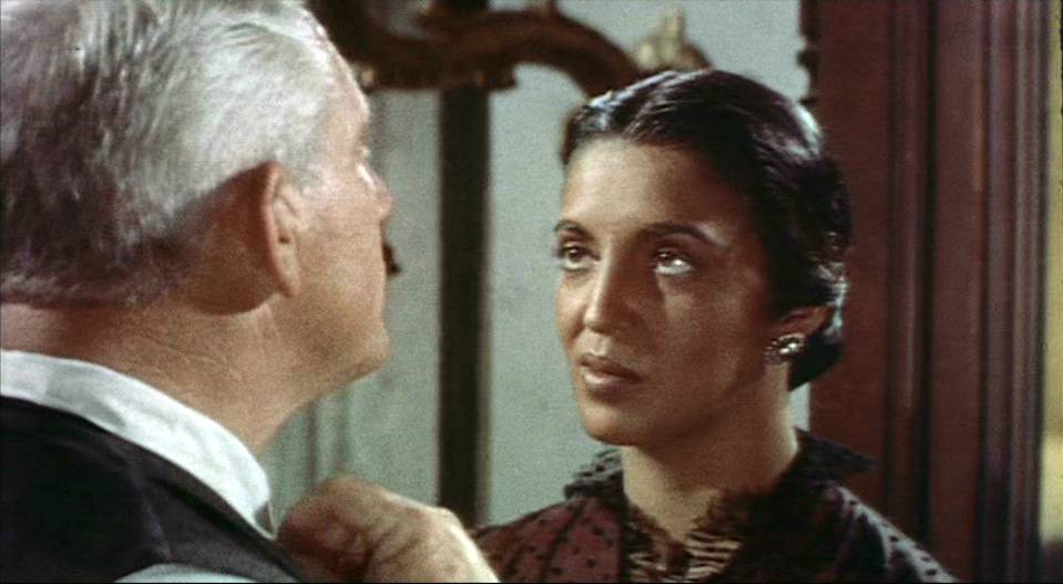 Spencer Tracy y Katy Jurado en una captura de pantalla del trailer de la película Broken Lance.| Foto: Wikimedia Commons