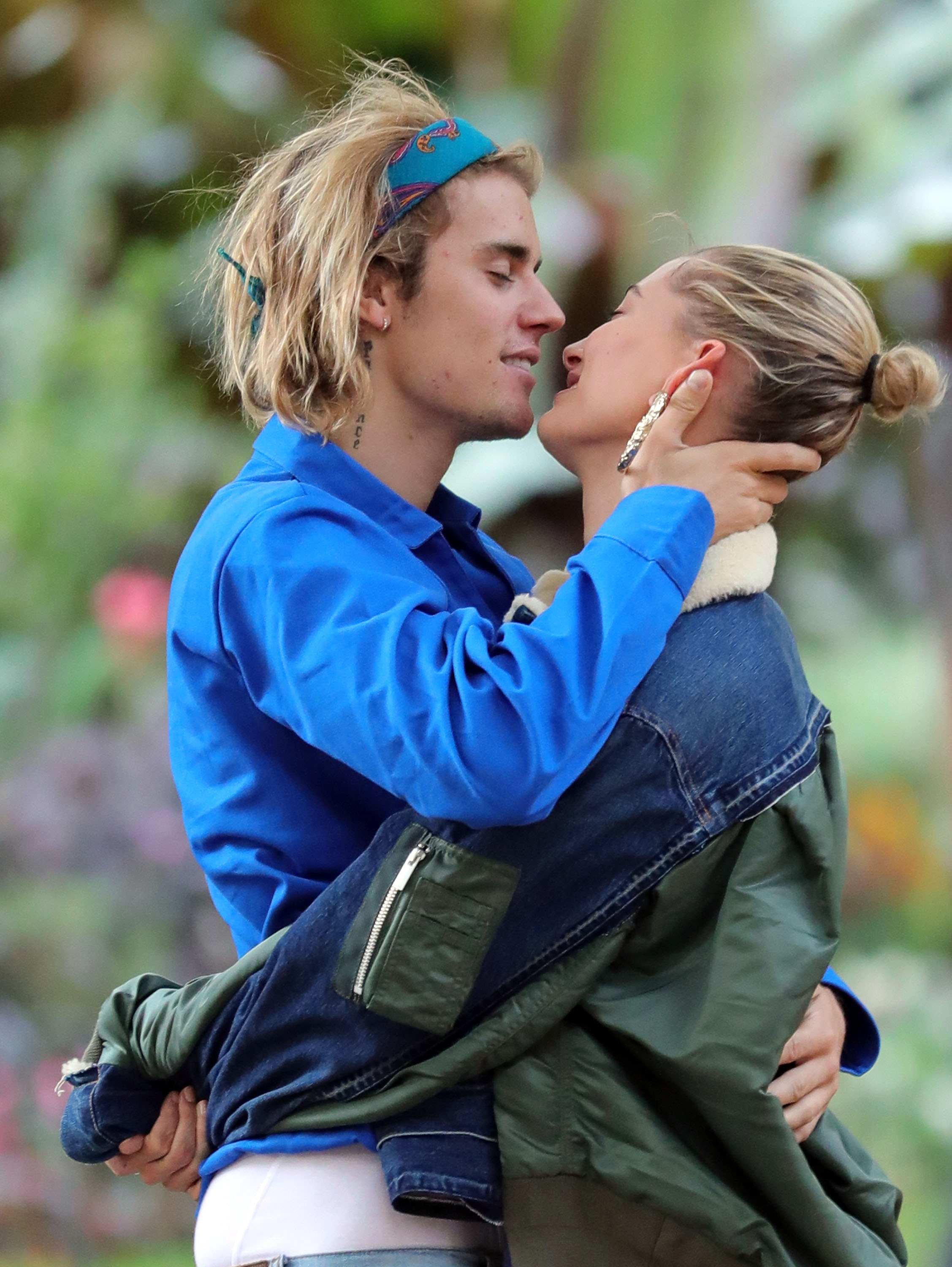 Justin Bieber y Hailey Baldwin el 17 de septiembre de 2018 en Londres, Inglaterra | Fuente: Getty Images