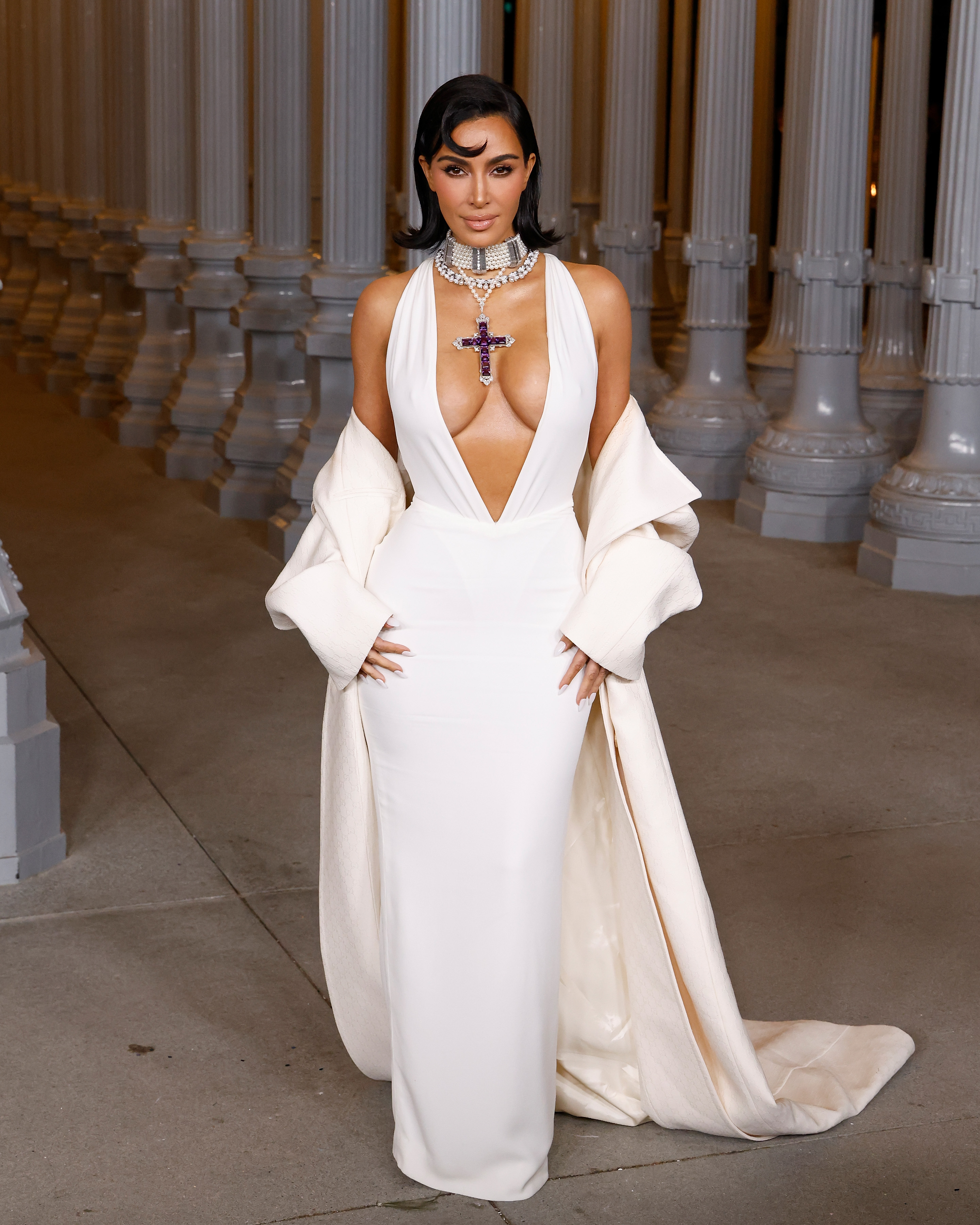 Kim Kardashian asiste a la Gala 2024 LACMA Art+Film el 02 de noviembre de 2024, en Los Ángeles, California | Fuente: Getty Images