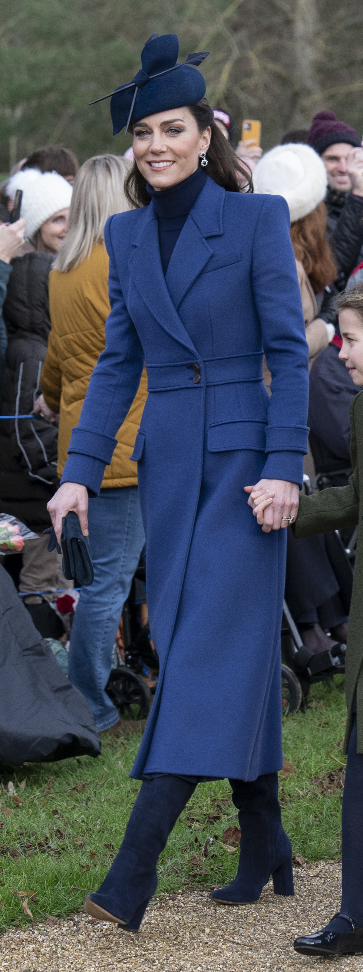 Catherine, princesa de Gales en el día de Navidad en la Iglesia St. Mary Magdalene, el 25 de diciembre de 2023 en Sandringham, Norfolk | Foto: Getty Images