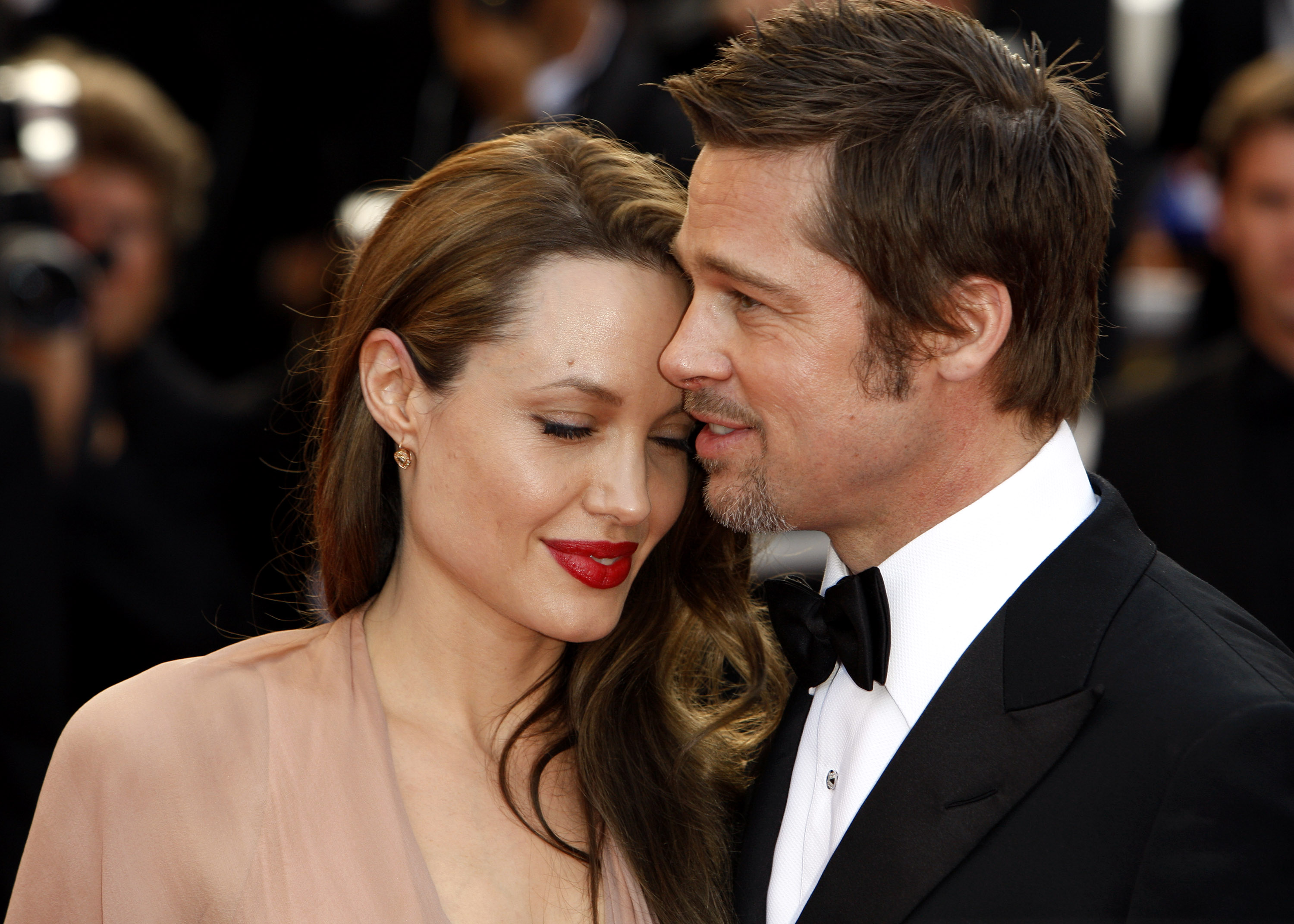 Angelina Jolie y Brad Pitt el 20 de mayo de 2009 en Cannes, Francia | Foto: Getty Images